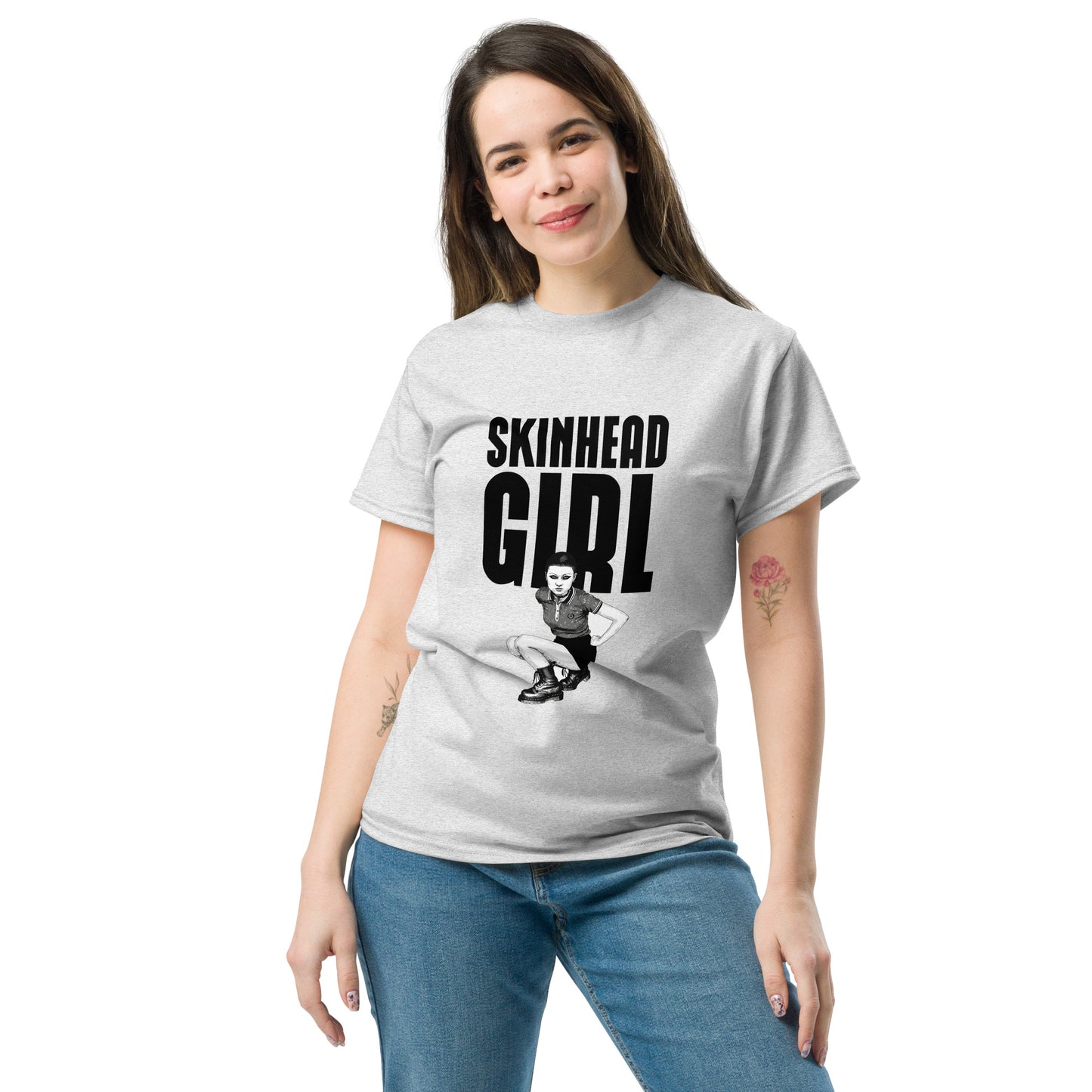 Skinhead girl Unisex classic tee