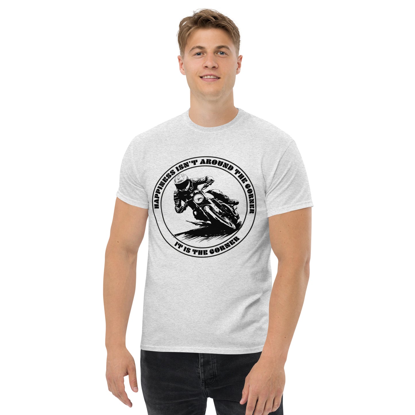 Motorcycle Happyness Unisex classic tee