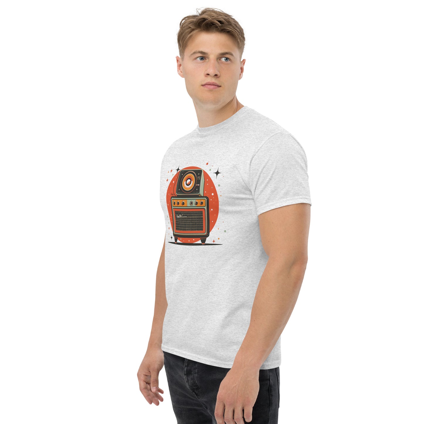 old school amplifier Unisex classic tee