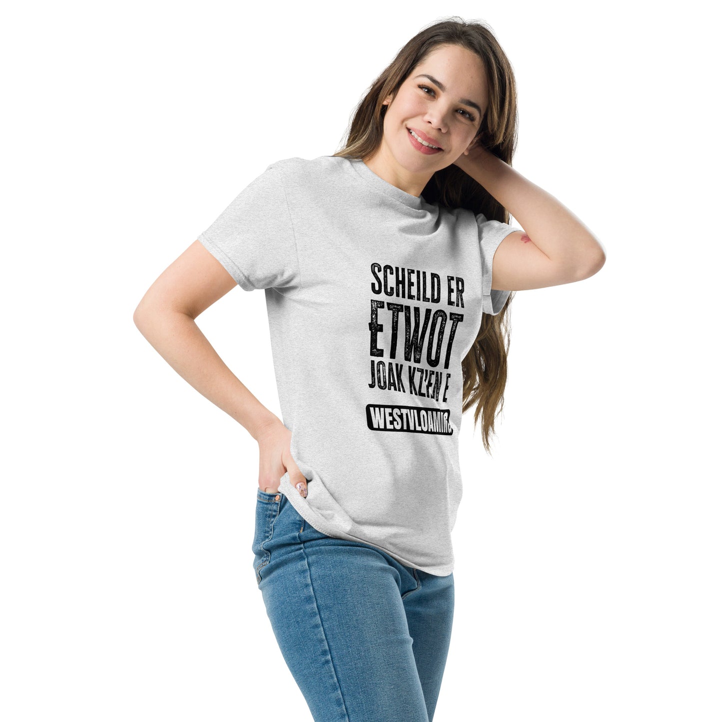 Scheild er etwot Westvloaming Unisex classic tee