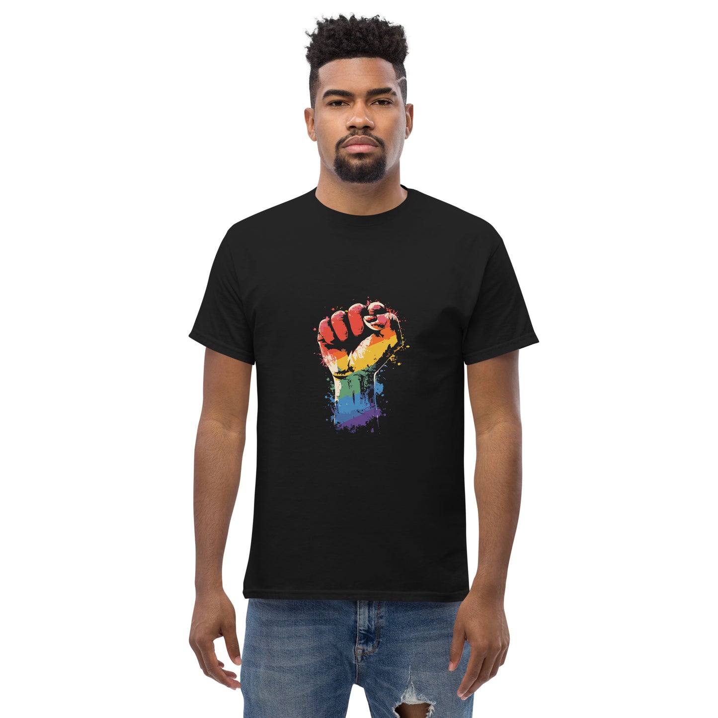 lgtbq fist Unisex classic tee