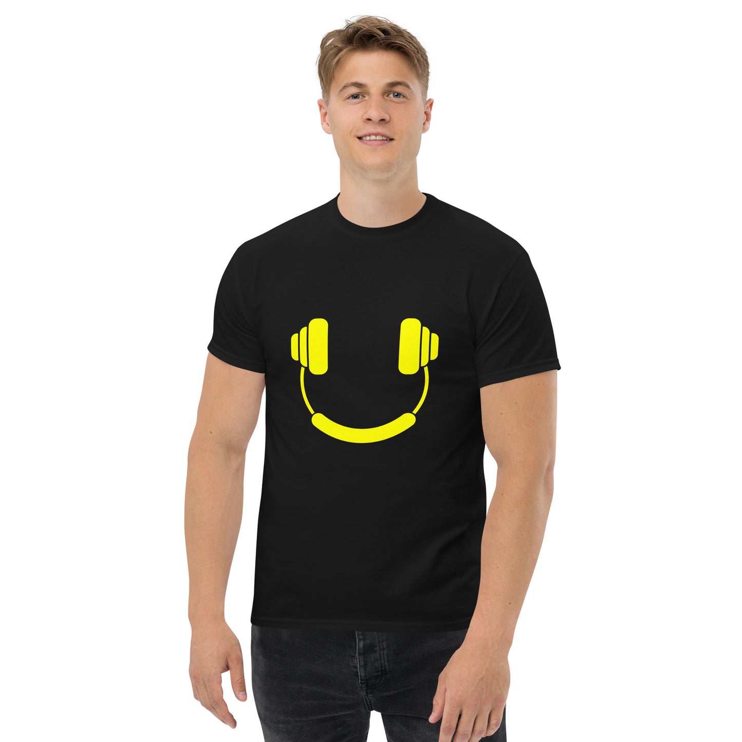 Dj Headset smiley Unisex classic tee