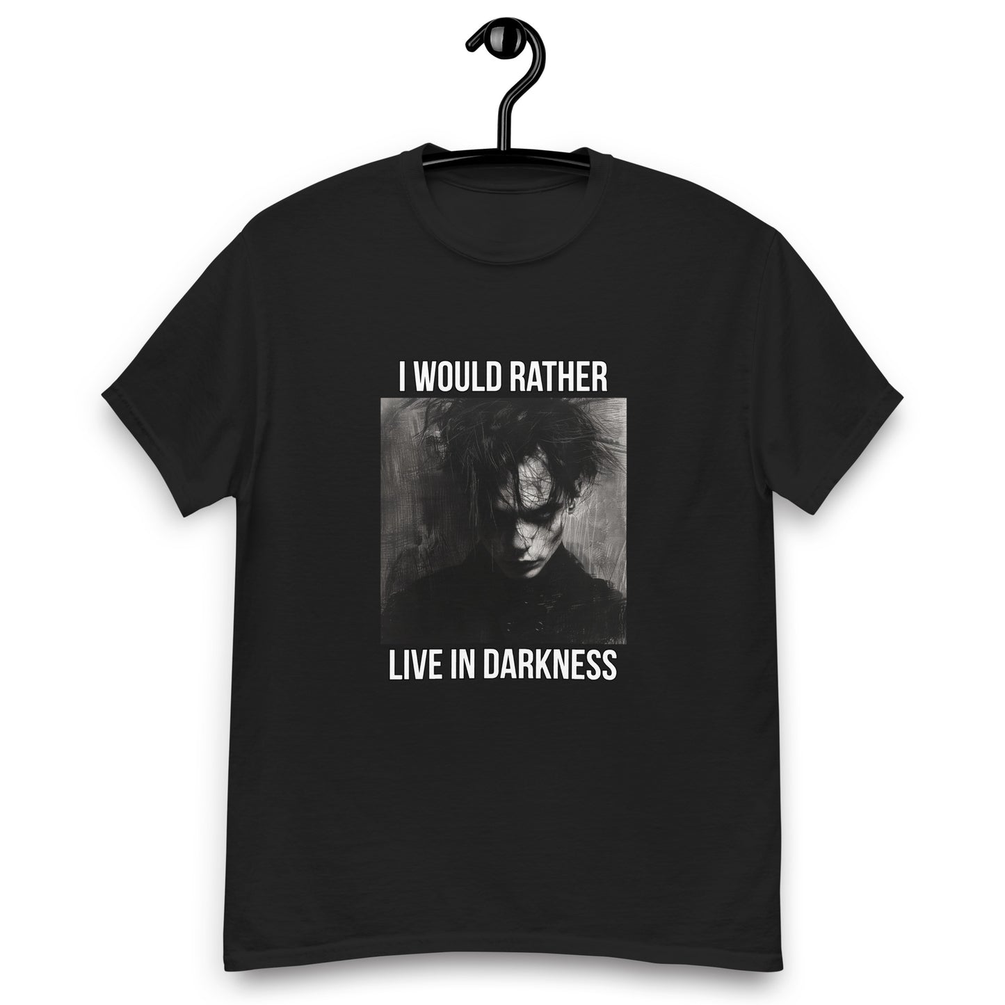 i would rather live in darkness Unisex classic tee