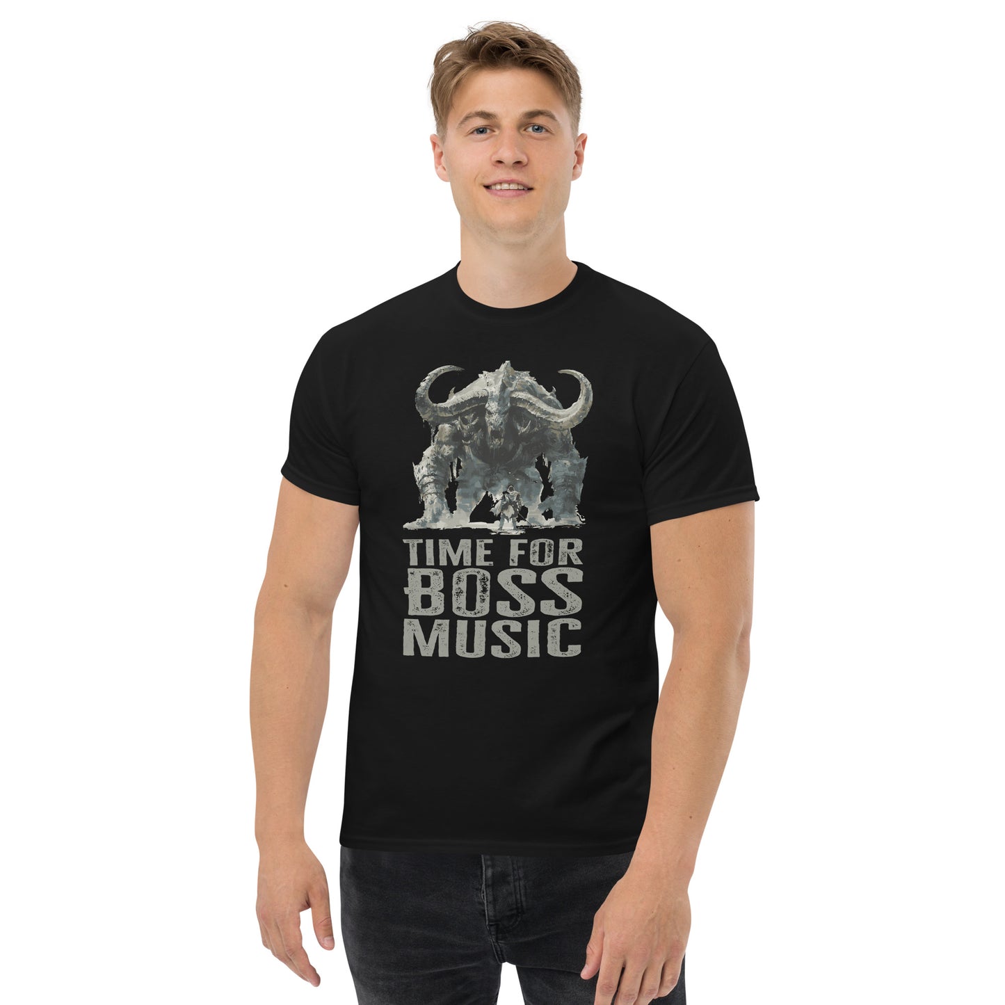 Time for boss music Unisex classic tee