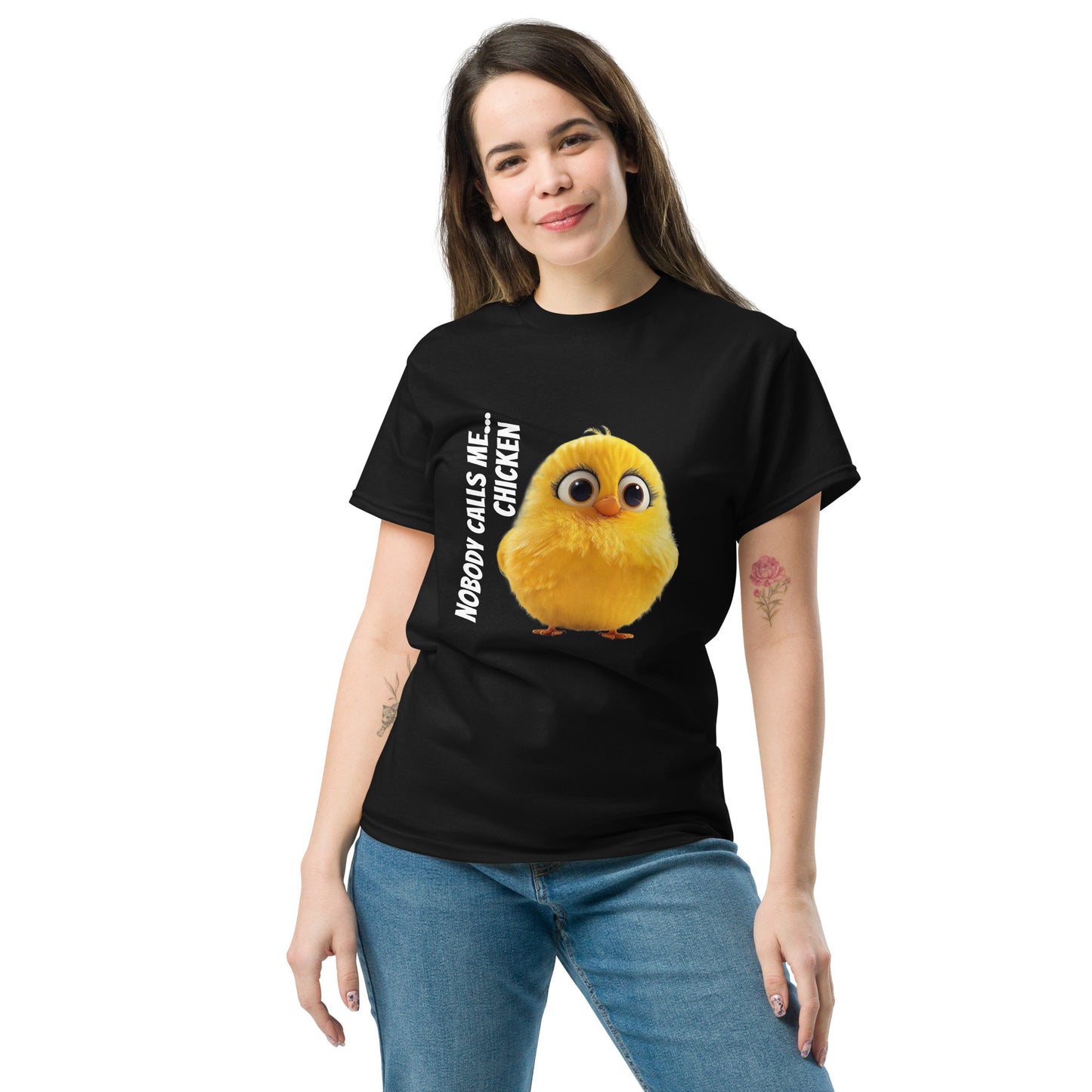 nobody calls me Chicken Unisex classic tee