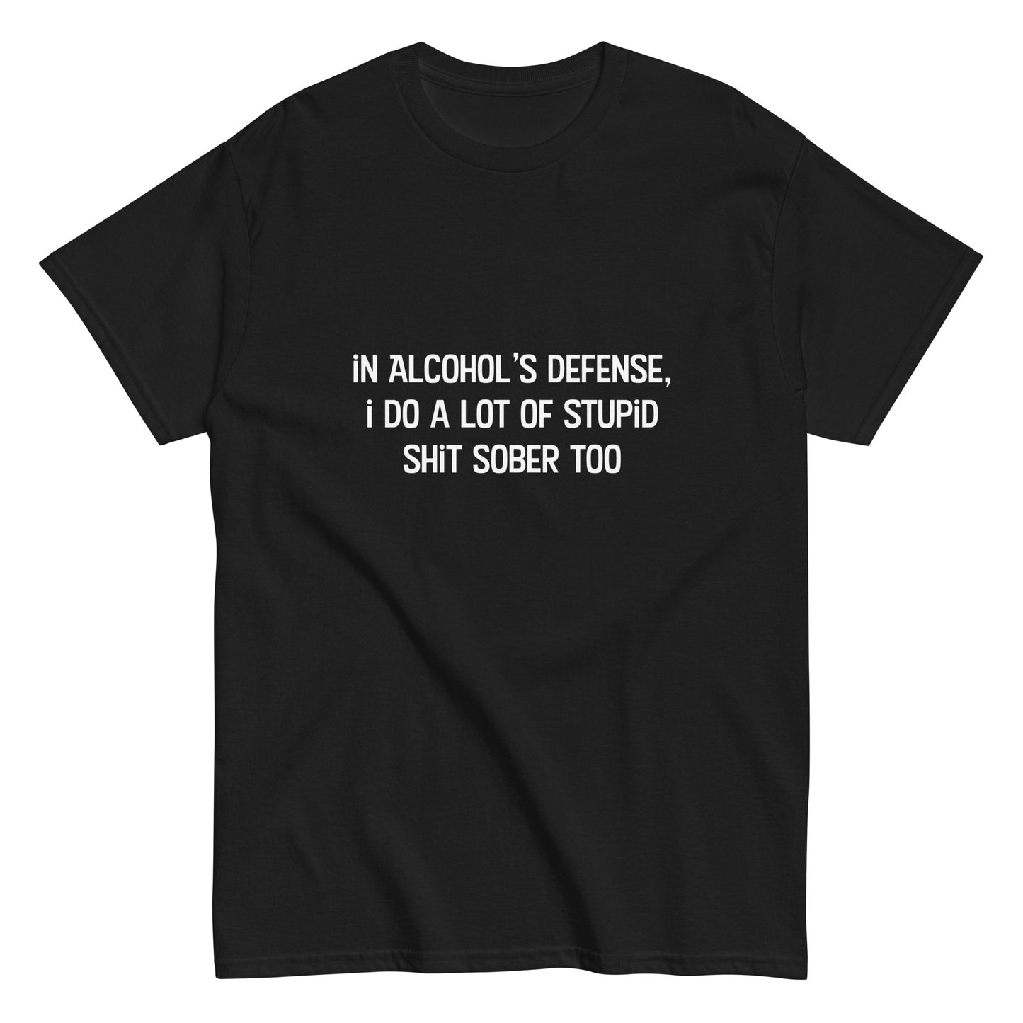 in Alcohols defence Unisex classic tee