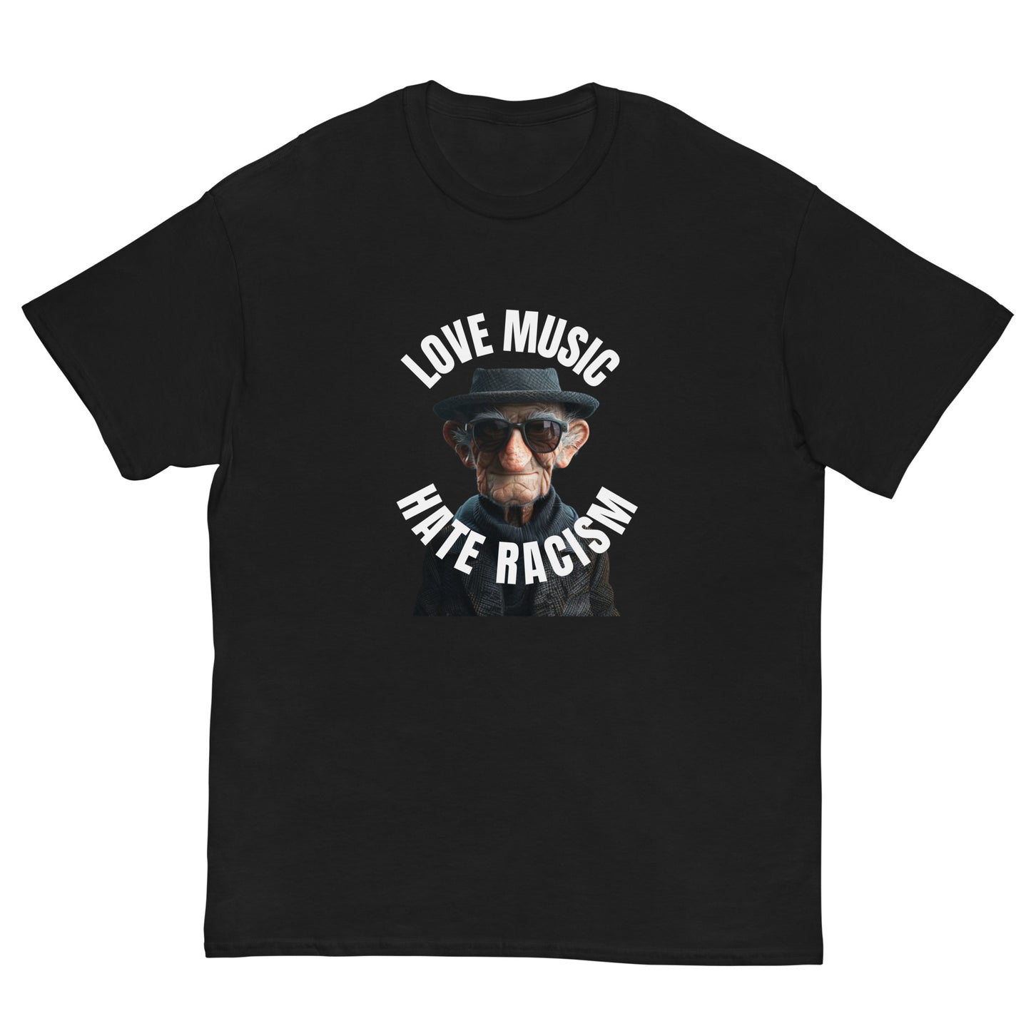 Love Music Hate Racism Unisex classic tee