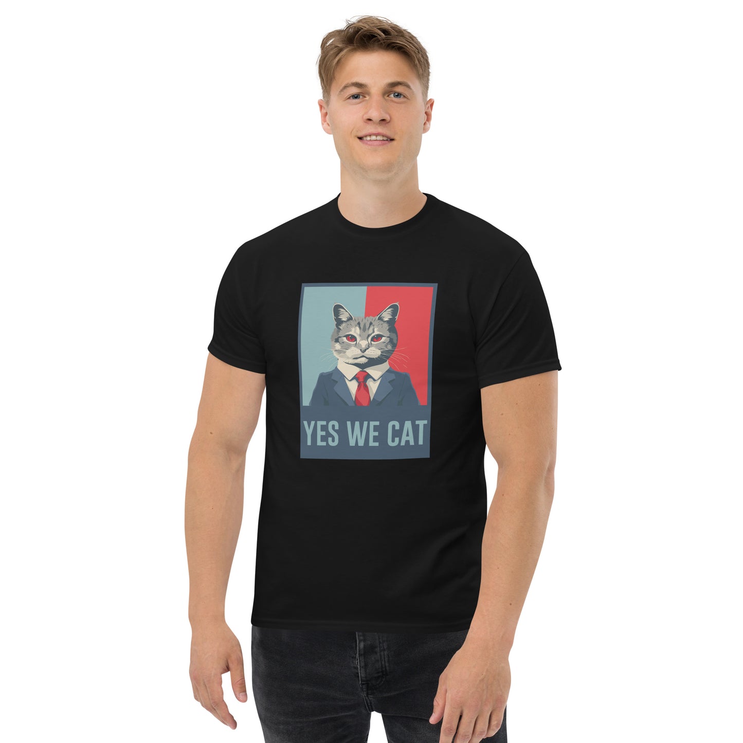 Yes we cat Unisex classic tee