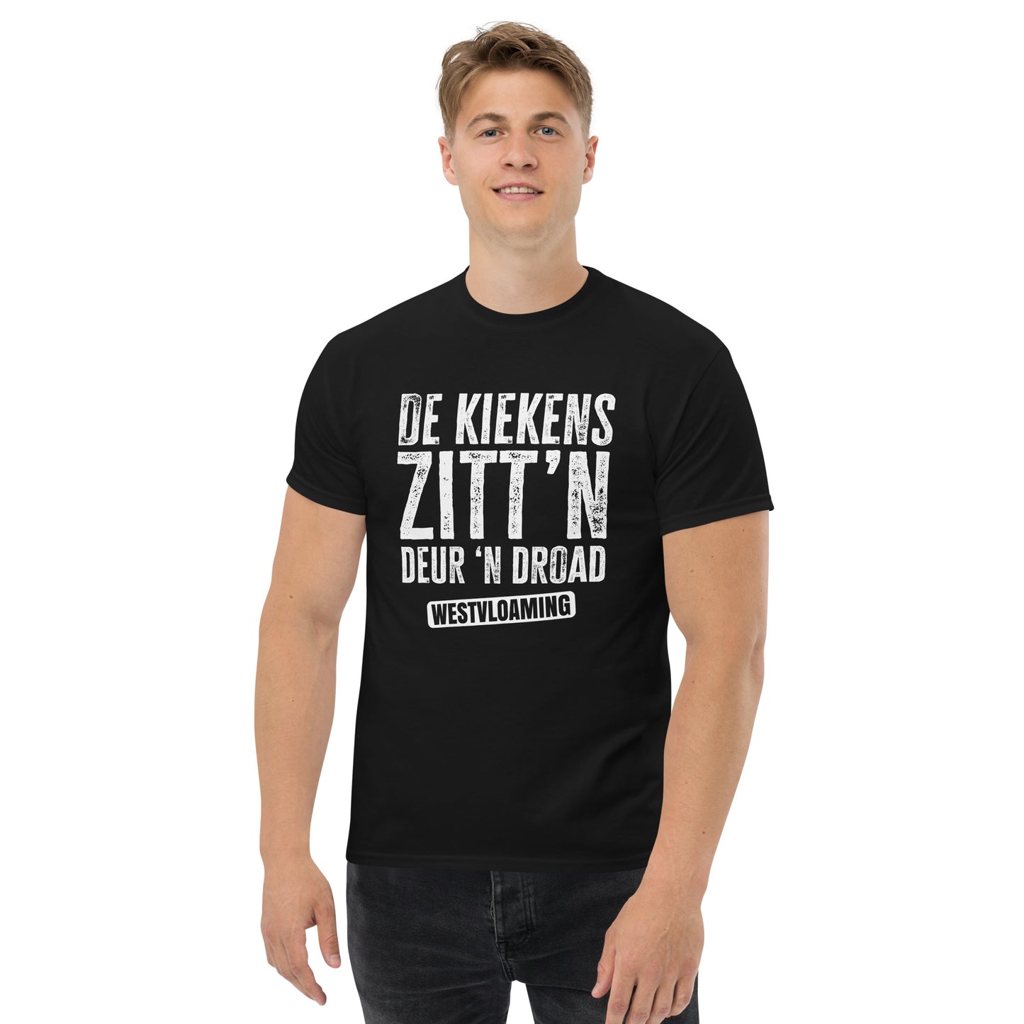 Kiekens tegen draad Unisex classic tee