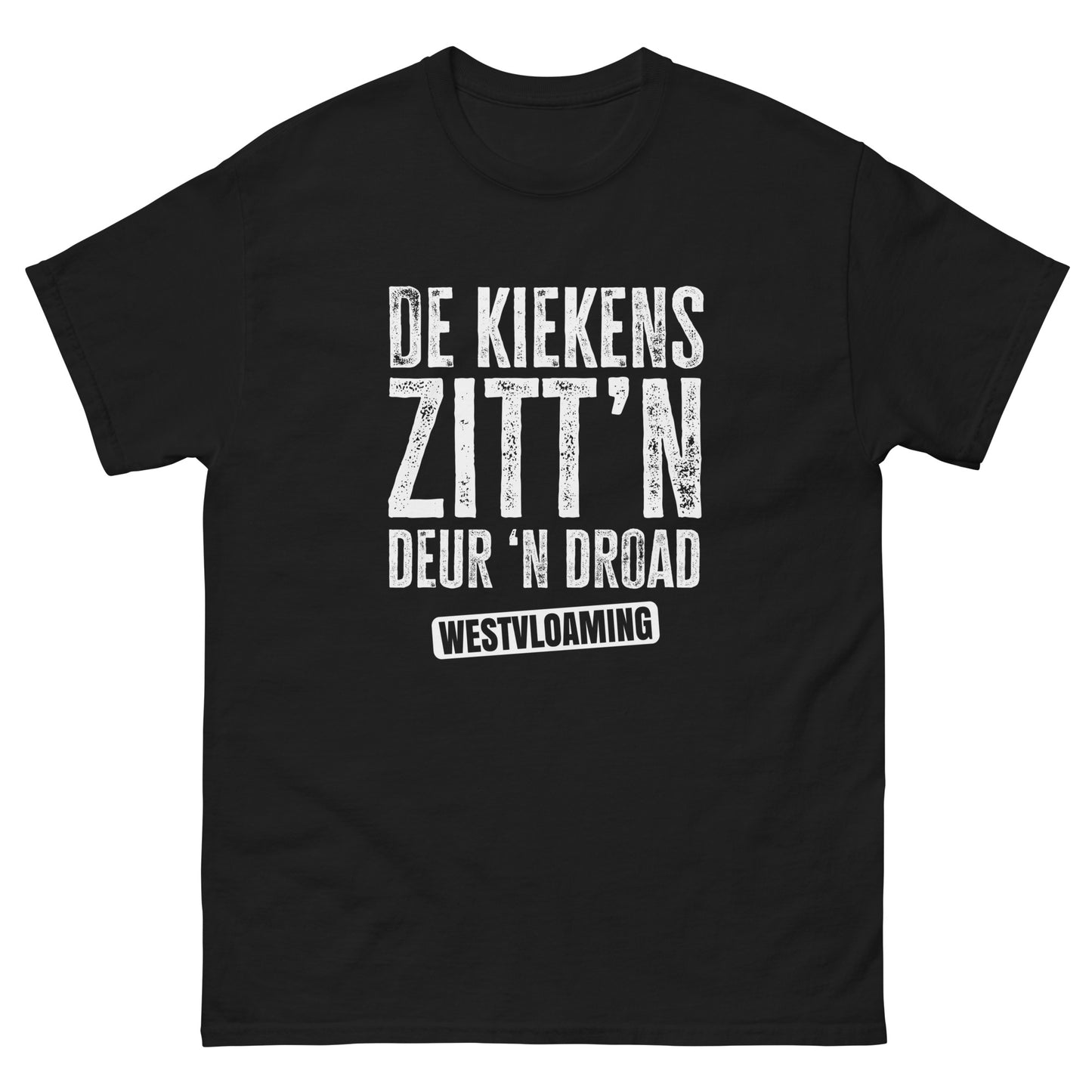 Kiekens tegen draad Unisex classic tee