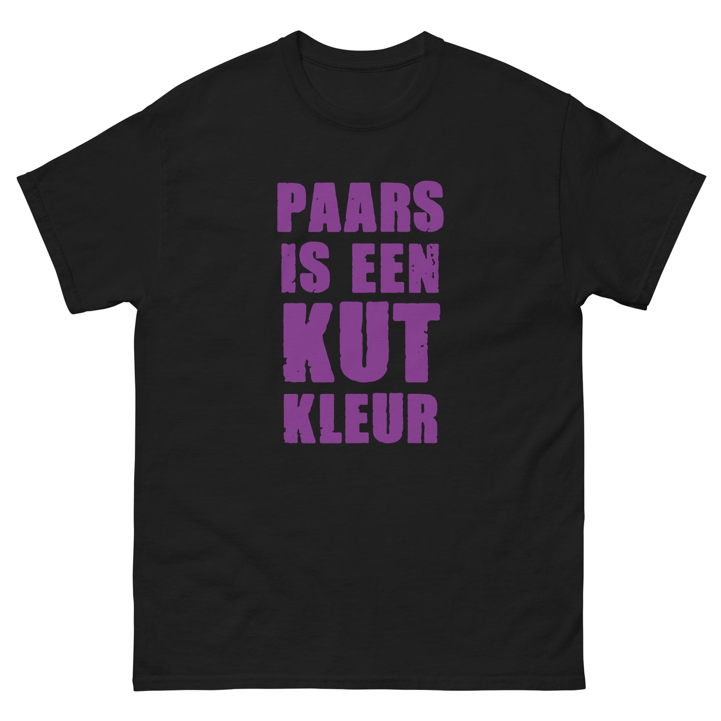 Paars is een kut kleur Unisex classic tee