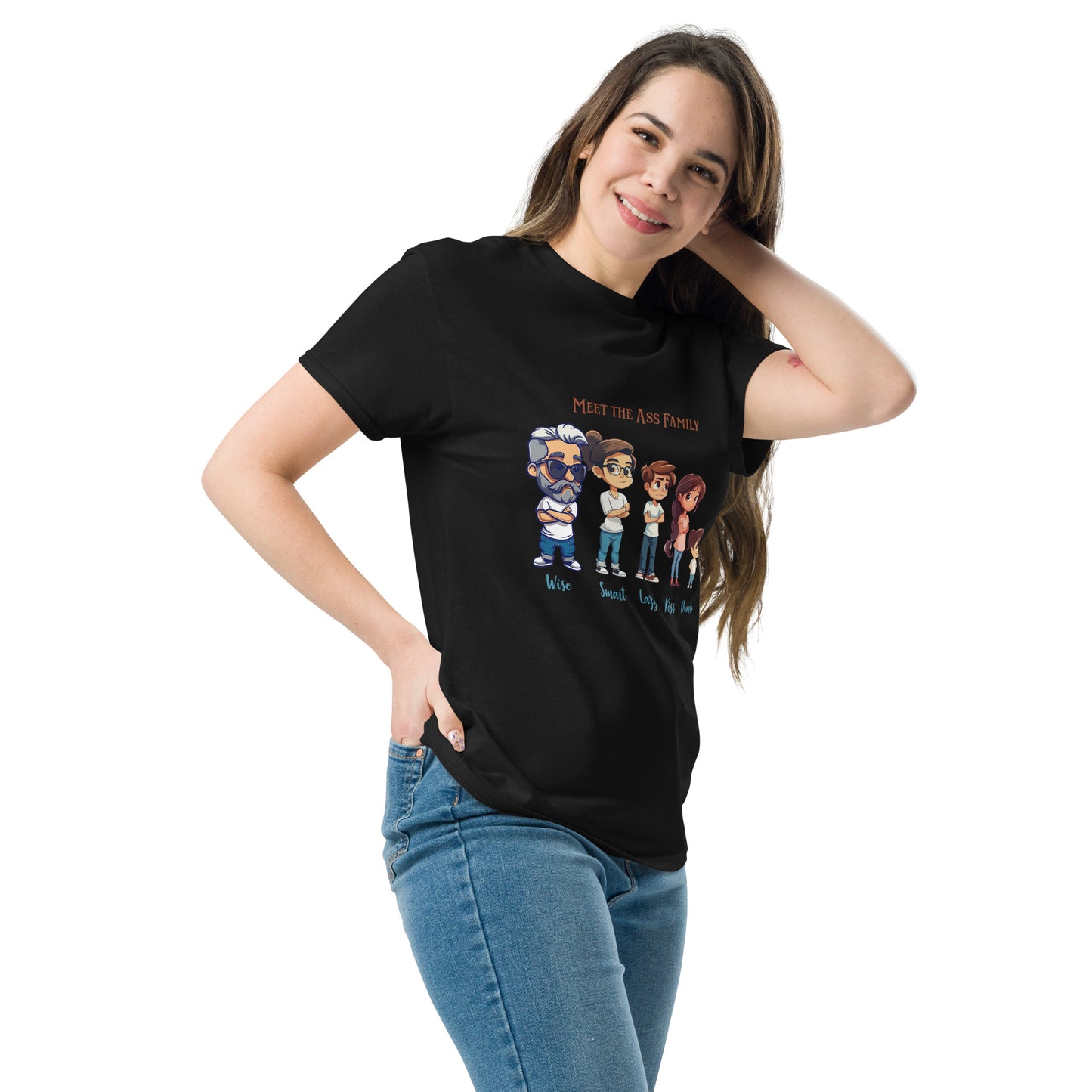 Meet the ass family Unisex classic tee