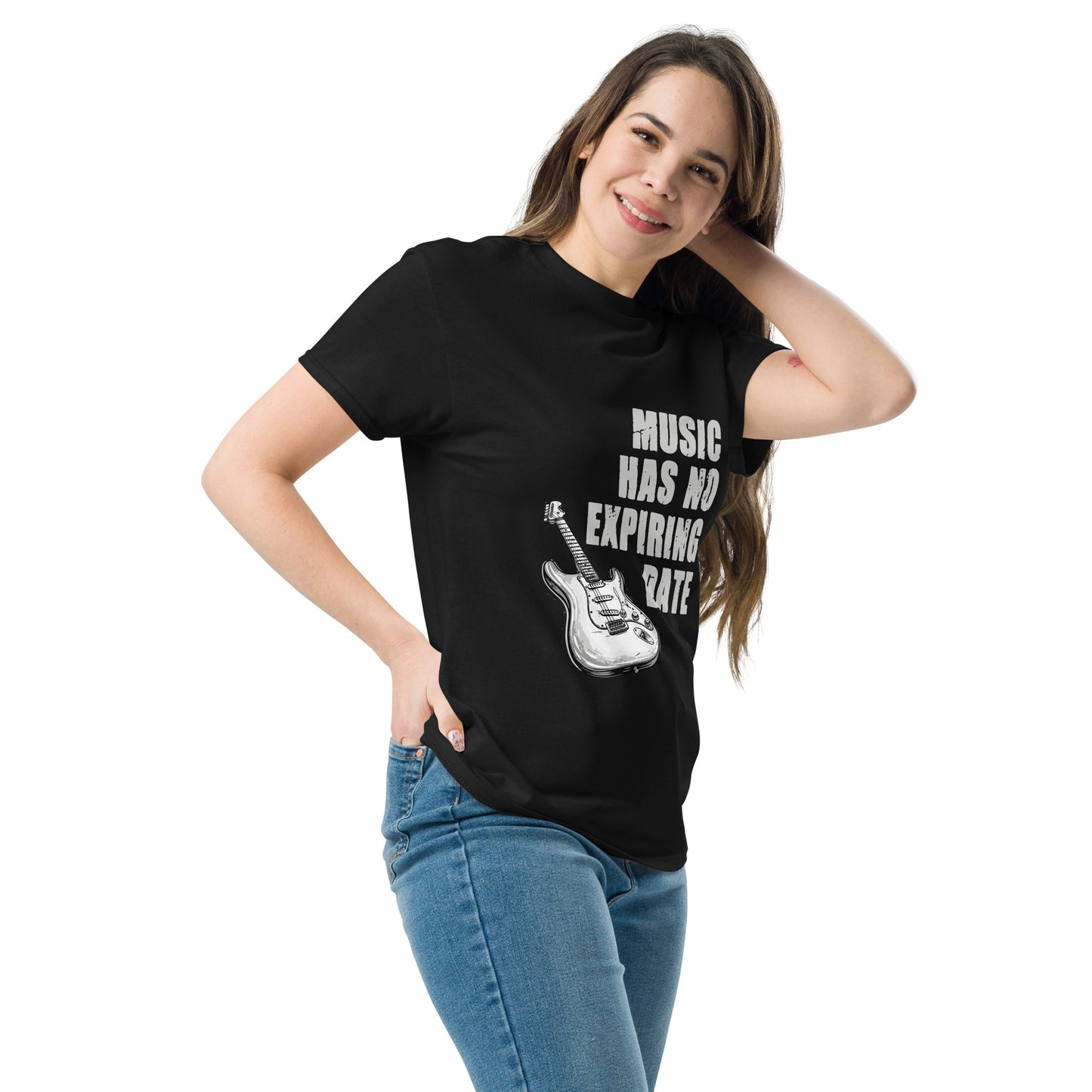 Music has no expiring date Unisex classic tee