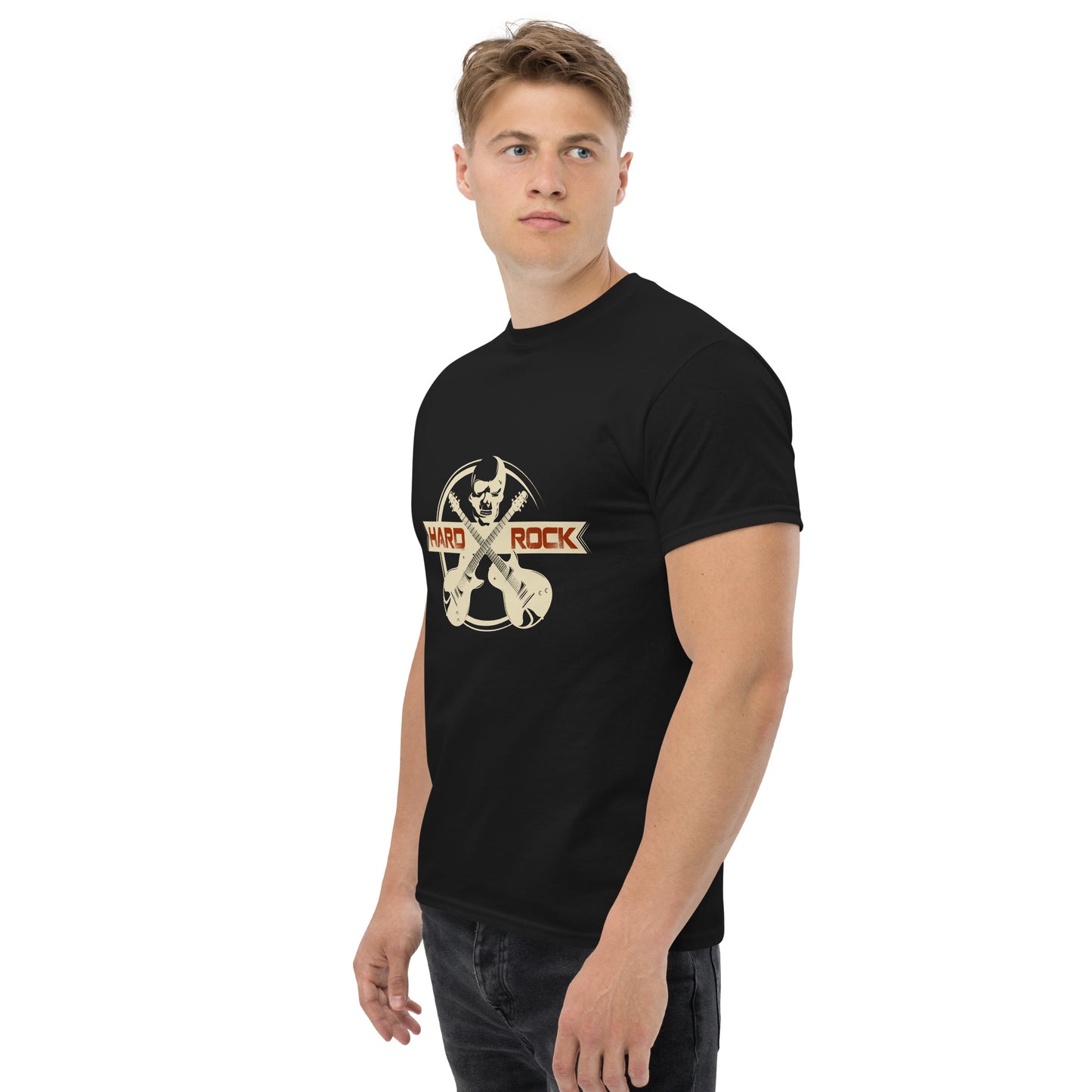 Hard rock guitars Unisex classic tee