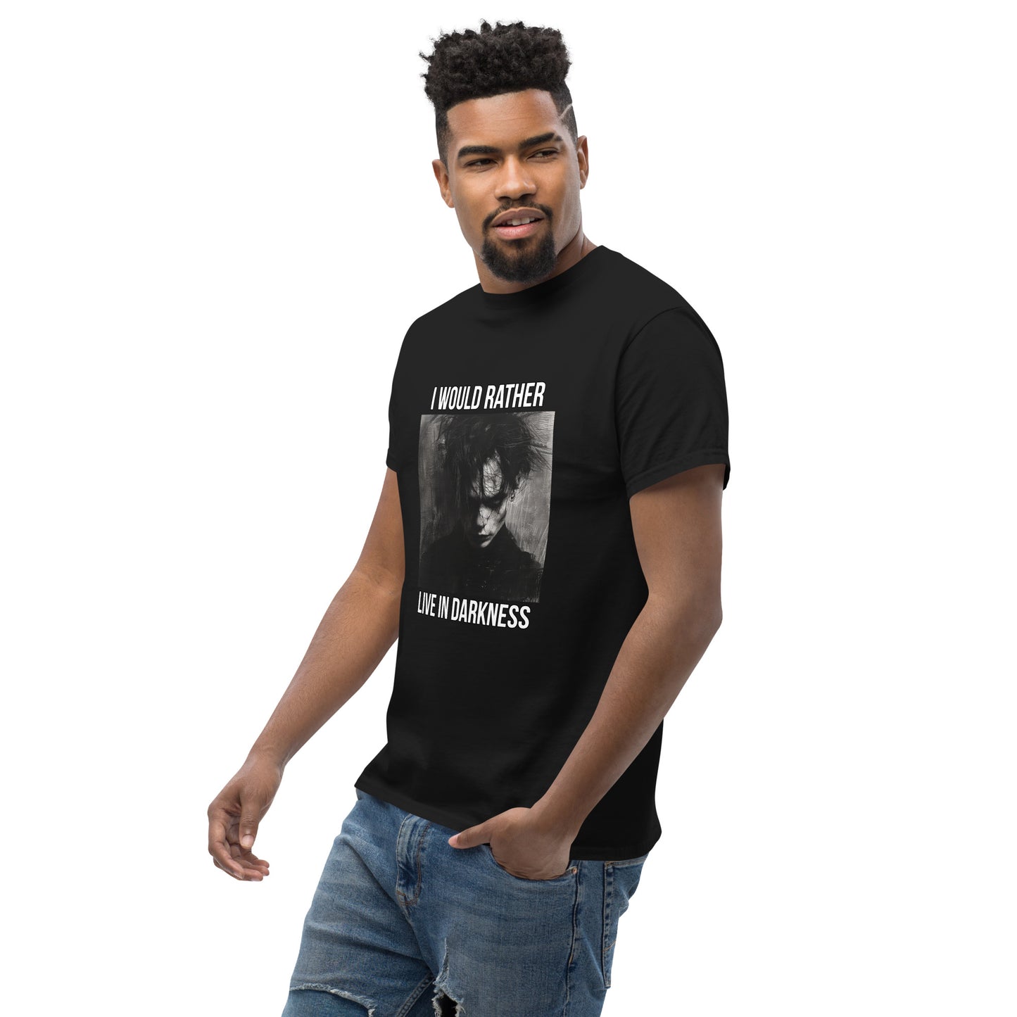 i would rather live in darkness Unisex classic tee