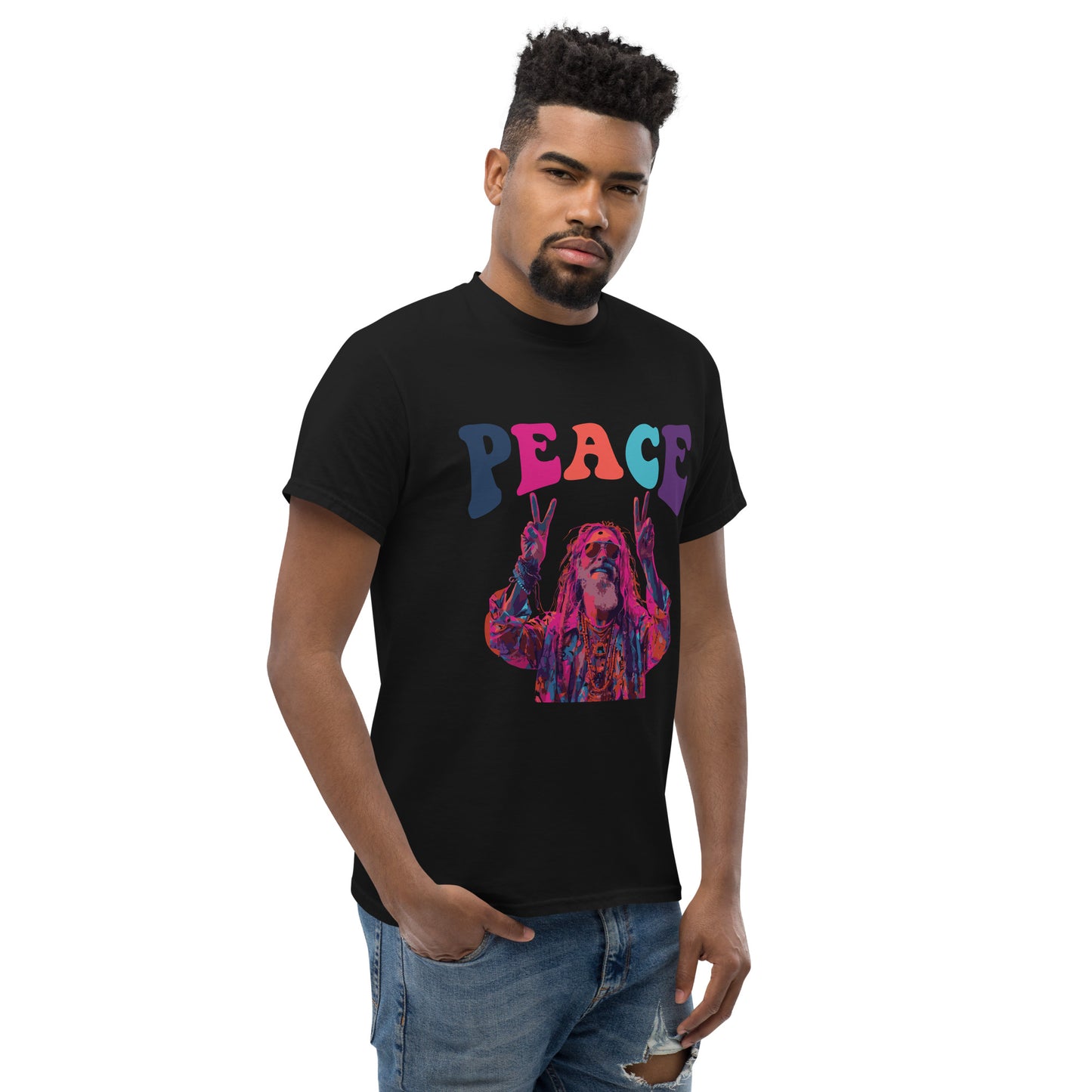 Peace Hippie Unisex classic tee