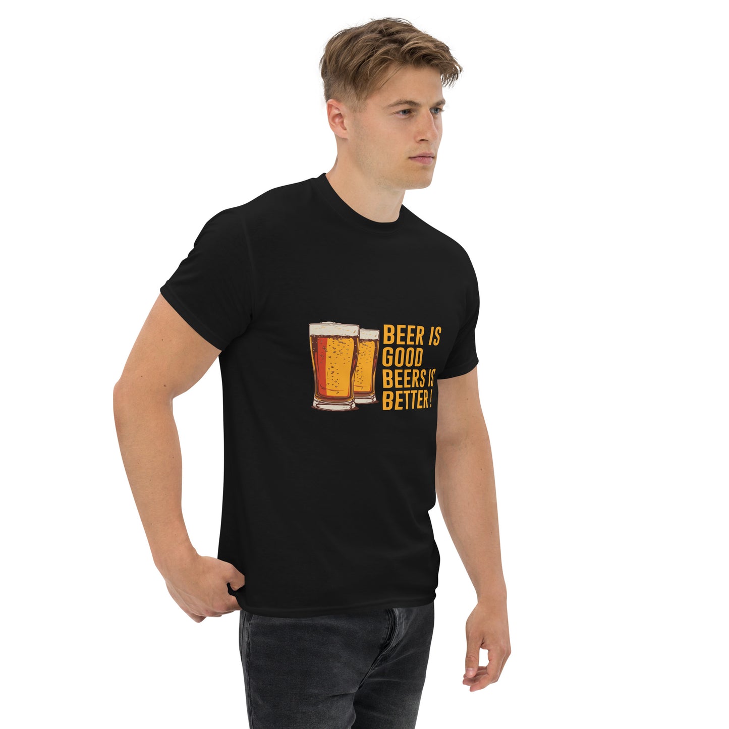 Beers is better Unisex classic tee