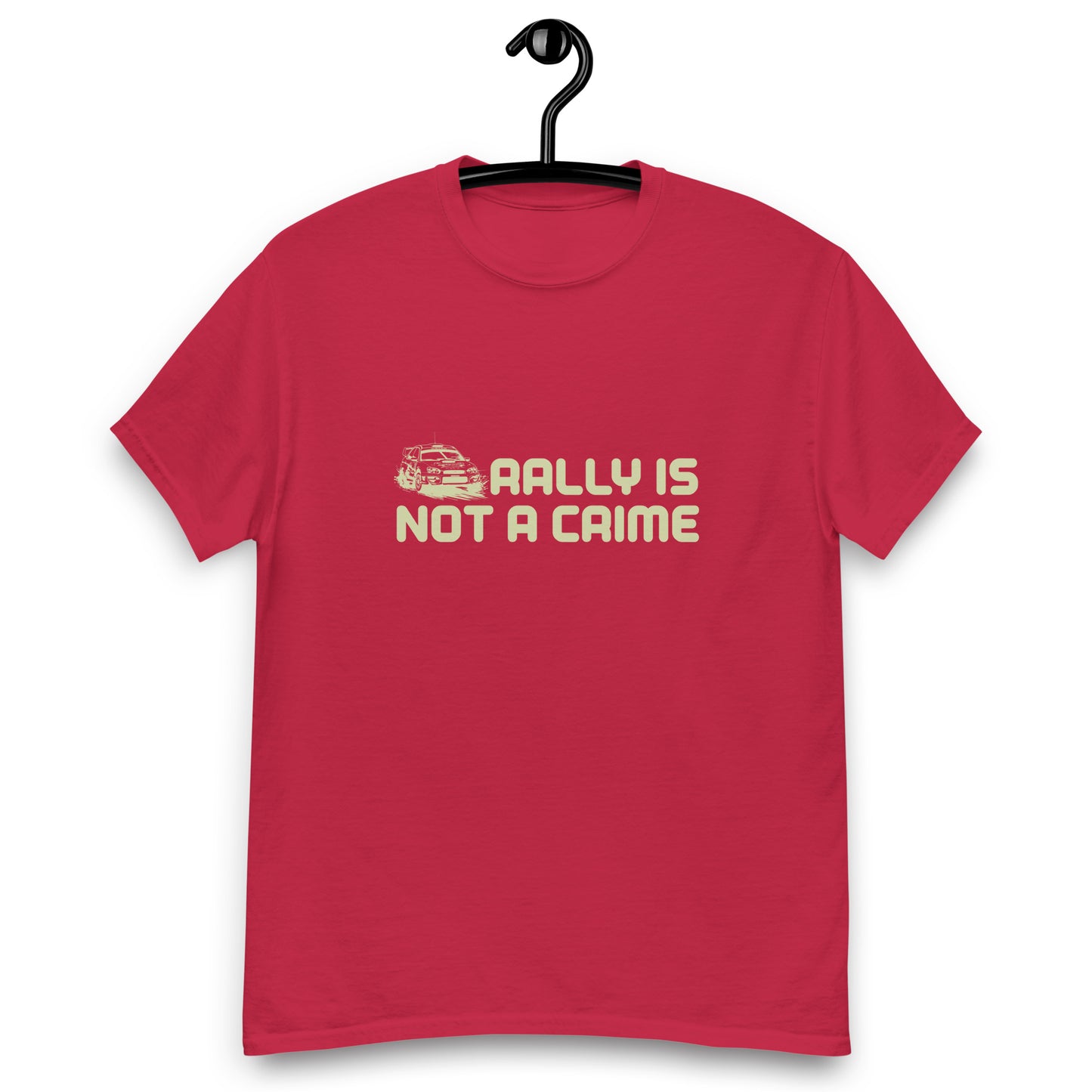 Rally is not a crime Unisex classic tee