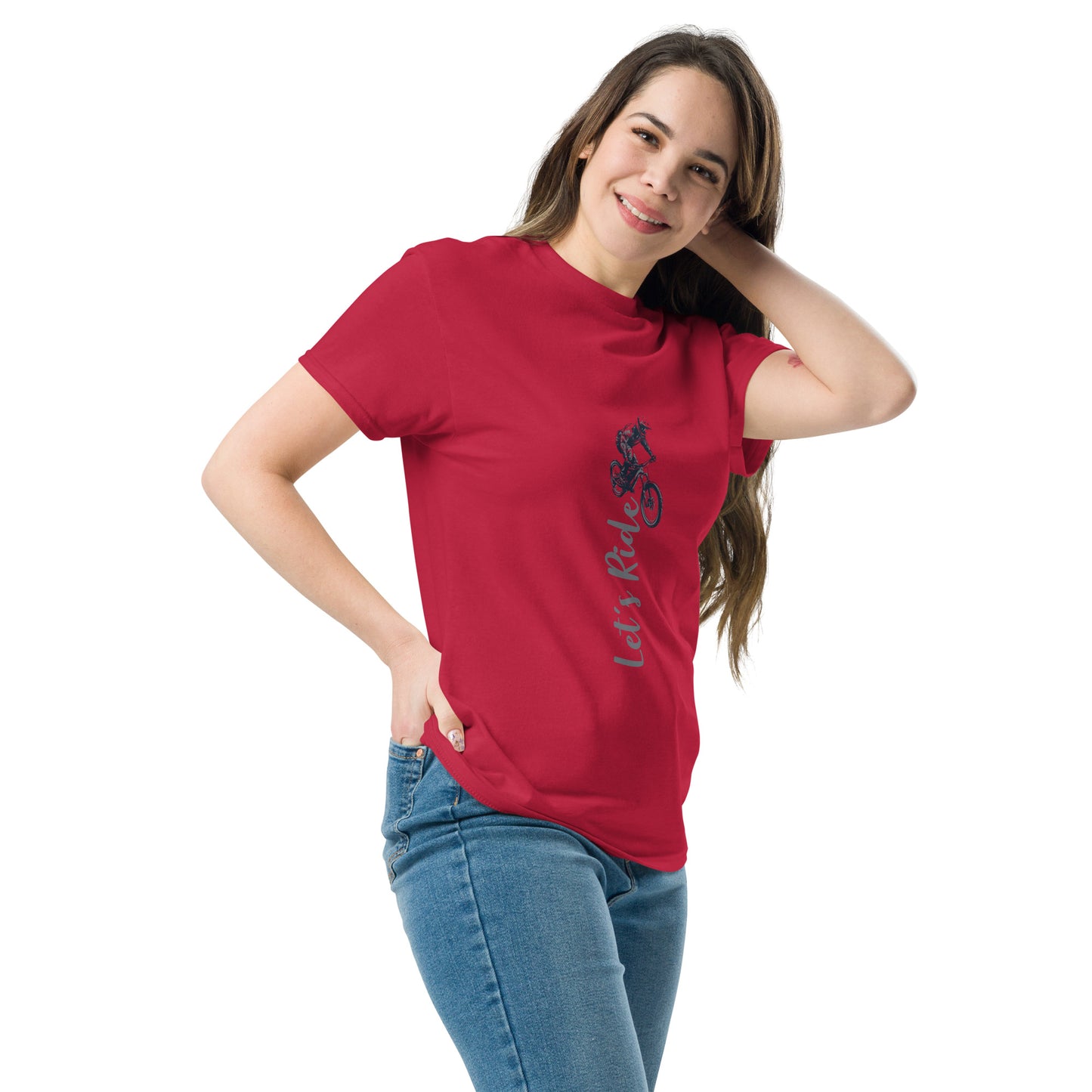 Let's ride Unisex classic tee