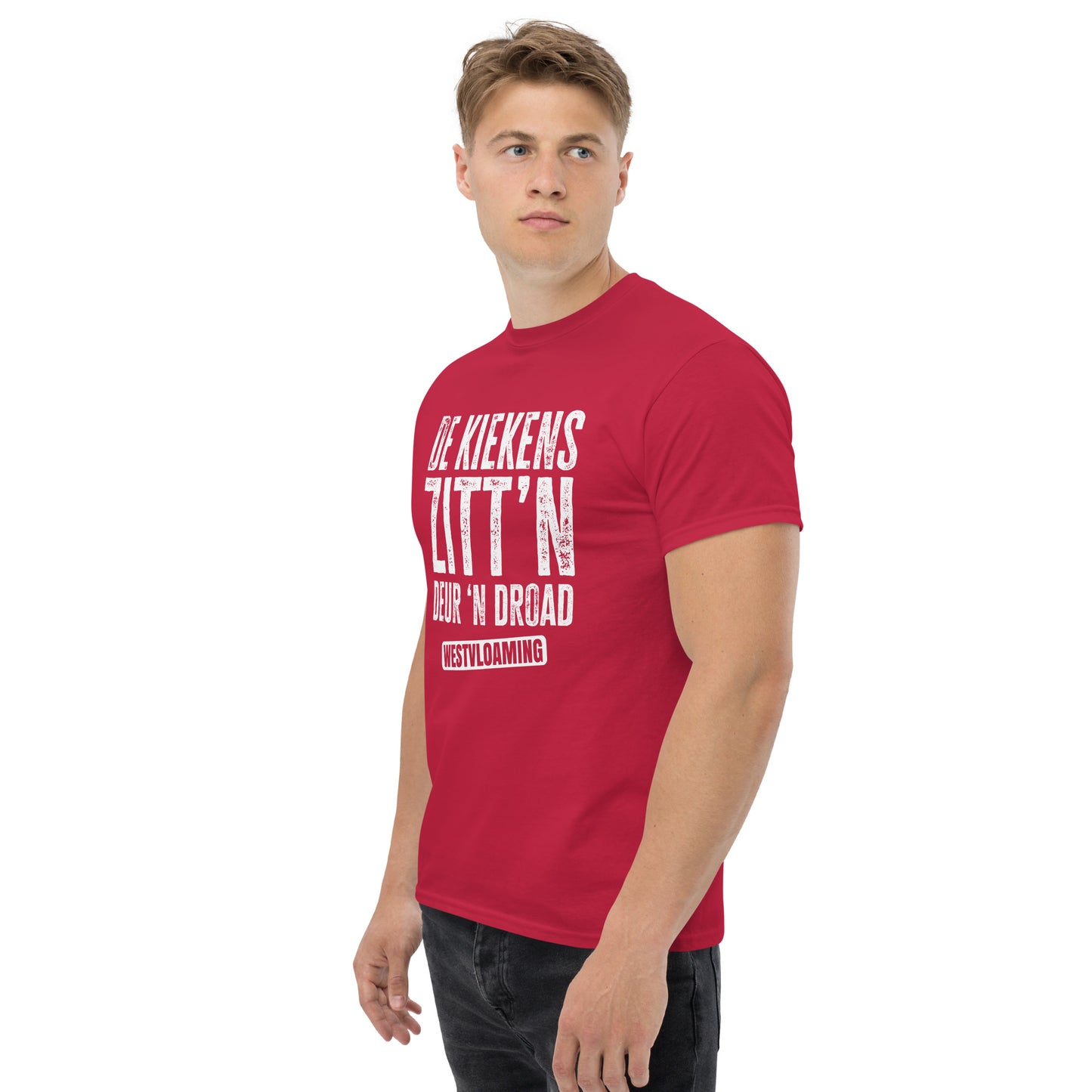 Kiekens tegen draad Unisex classic tee