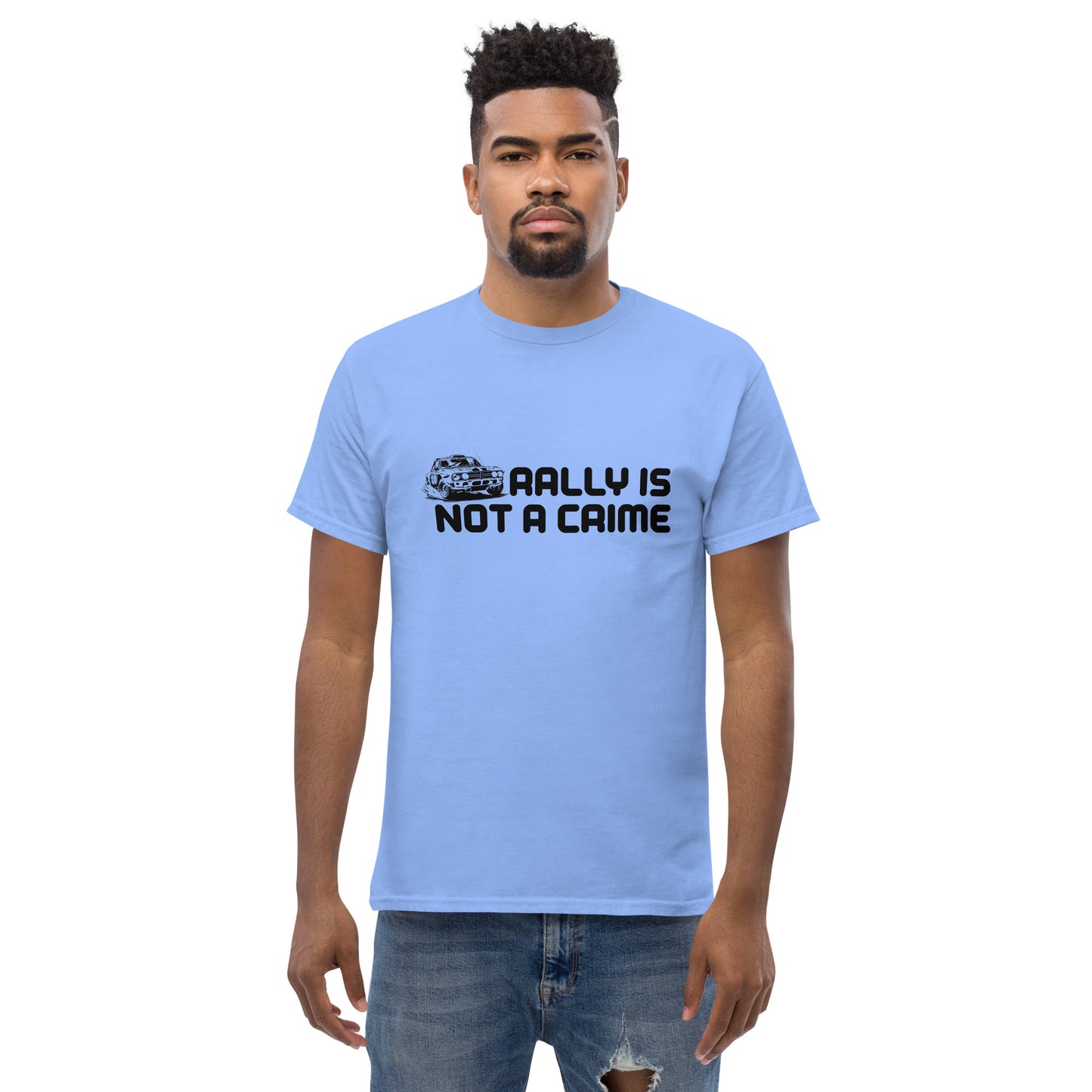 Rally is not a crime Unisex classic tee