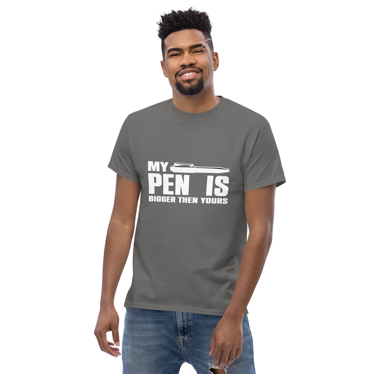 My pen ie bigger Unisex classic tee