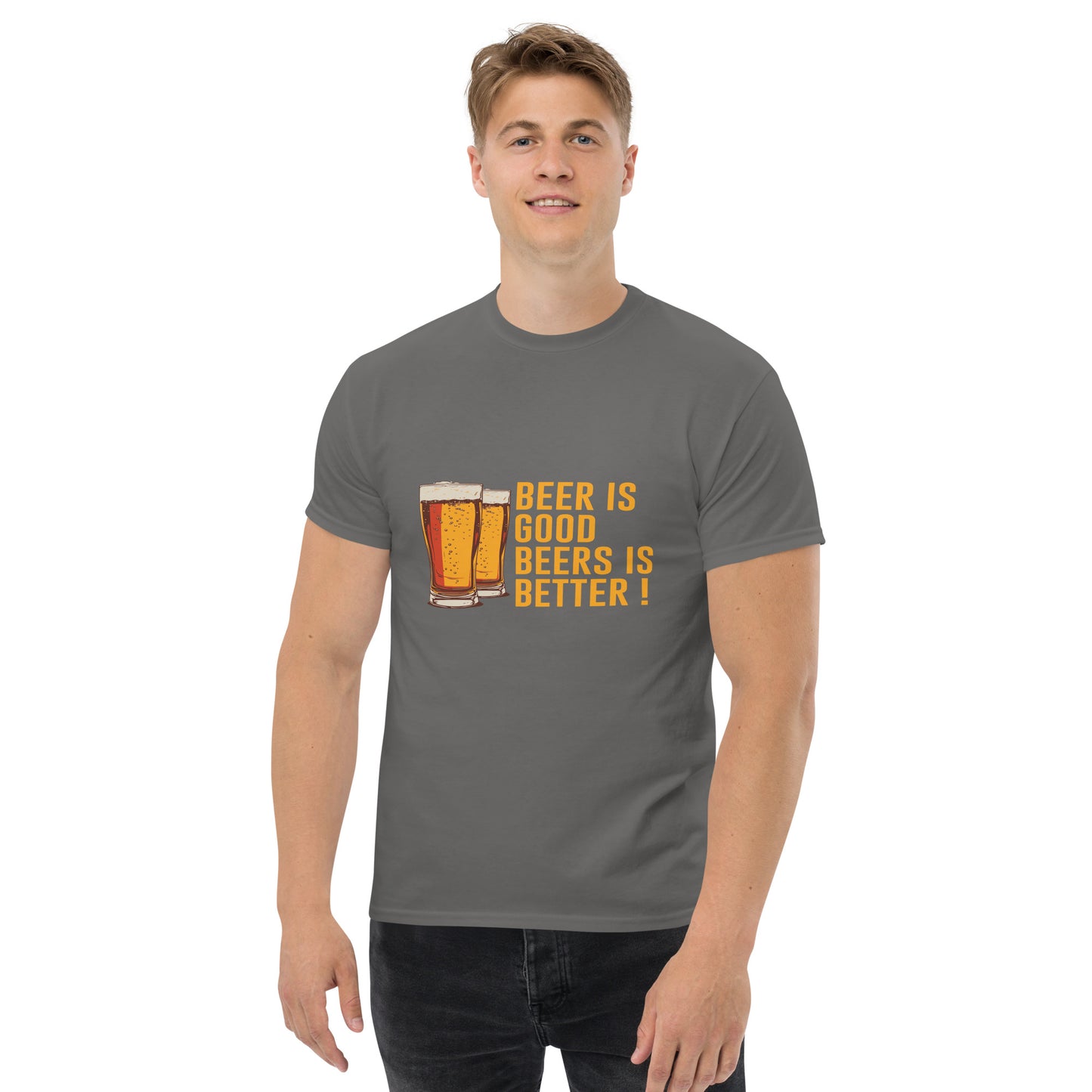 Beers is better Unisex classic tee