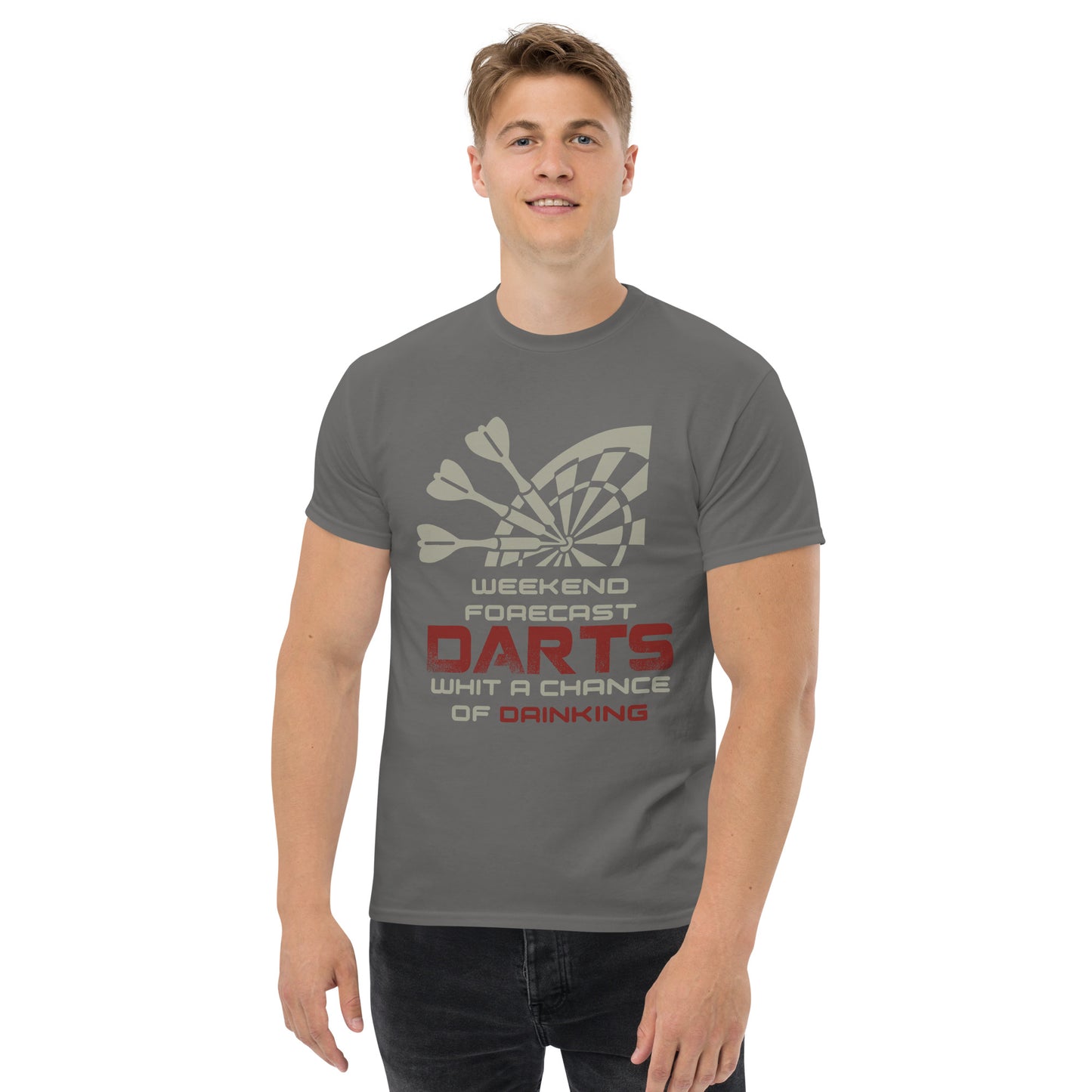 Weekend forecast Darts Unisex classic tee