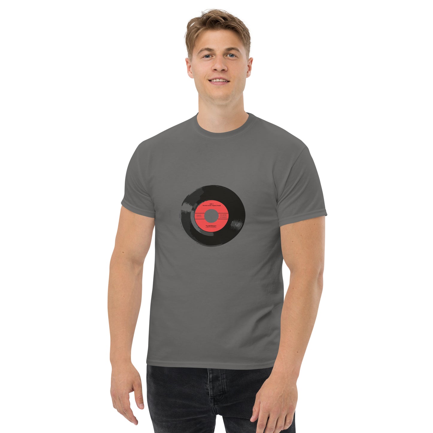 Vinyl single Unisex classic tee