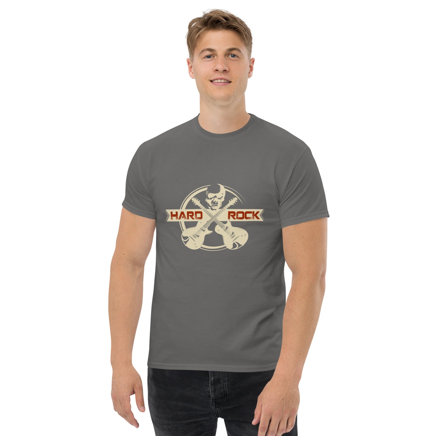 Hard rock guitars Unisex classic tee