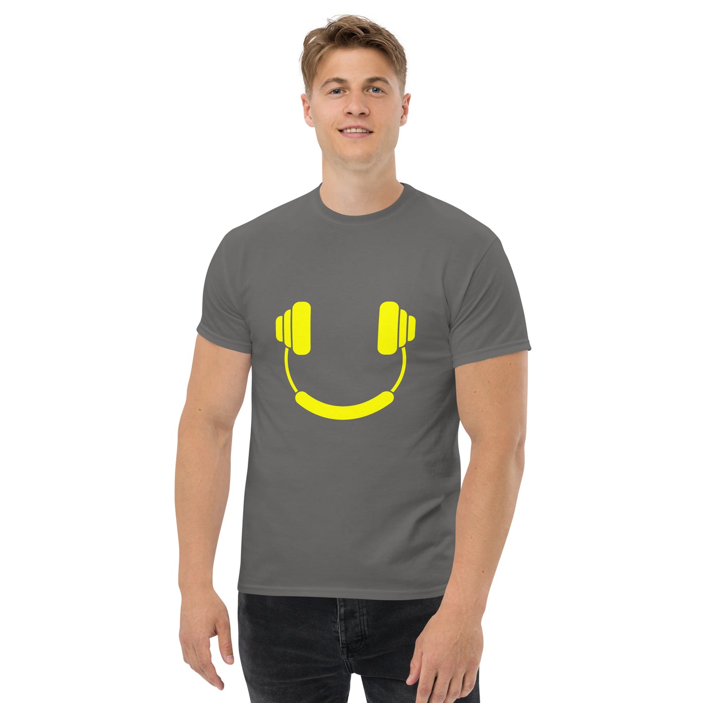 Dj Headset smiley Unisex classic tee