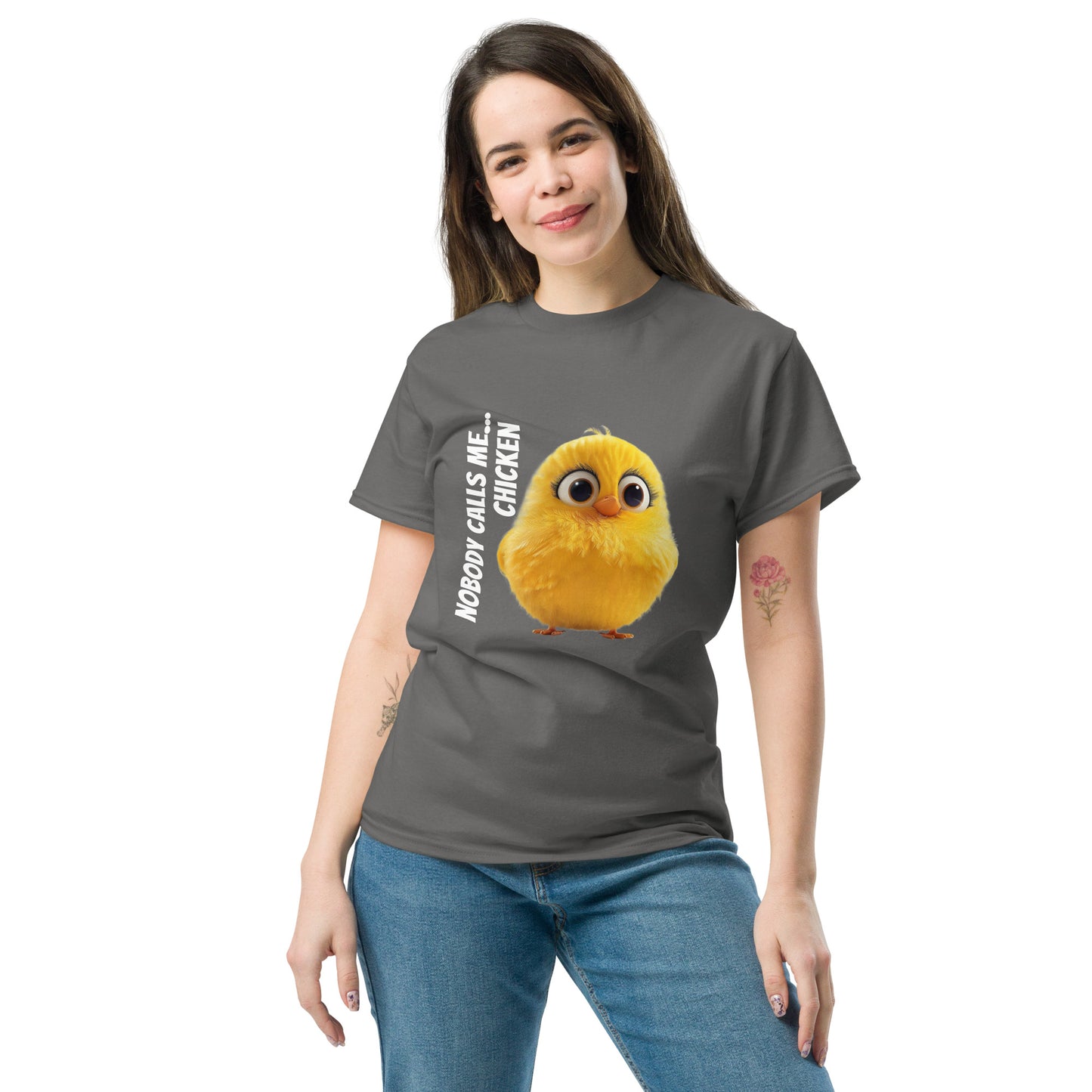 nobody calls me Chicken Unisex classic tee