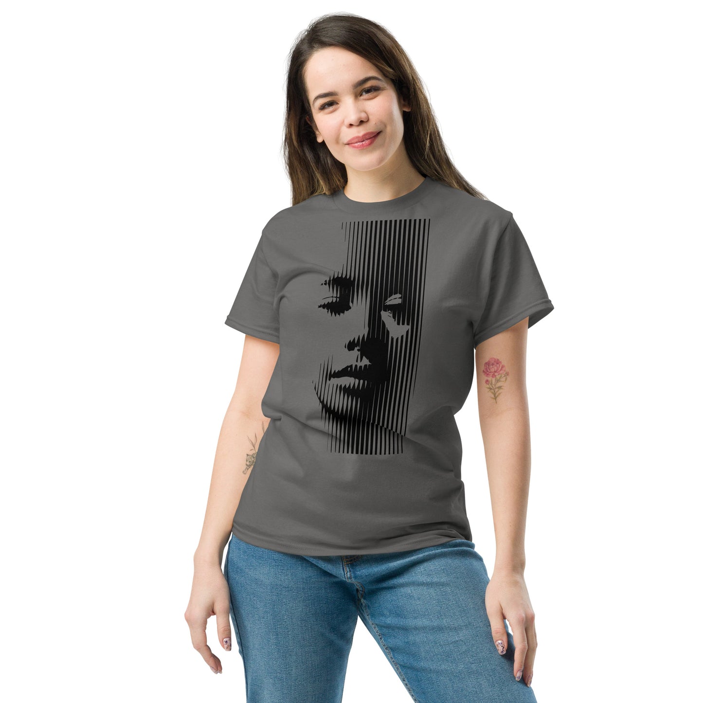 Lady Stripes Unisex classic tee