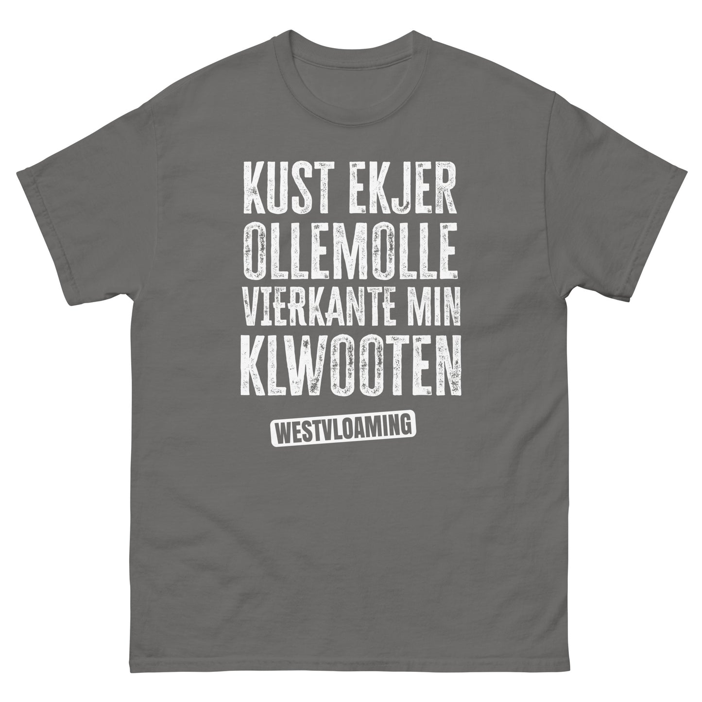 kust vierkantig mien klwooten Unisex classic tee