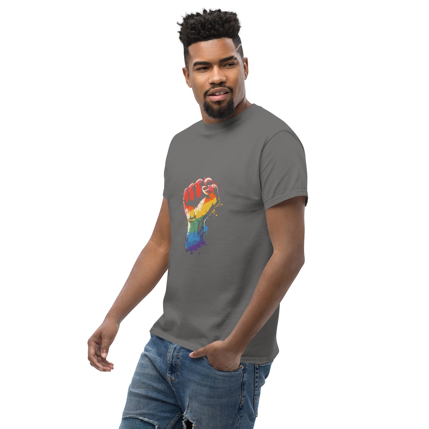 lgtbq fist Unisex classic tee