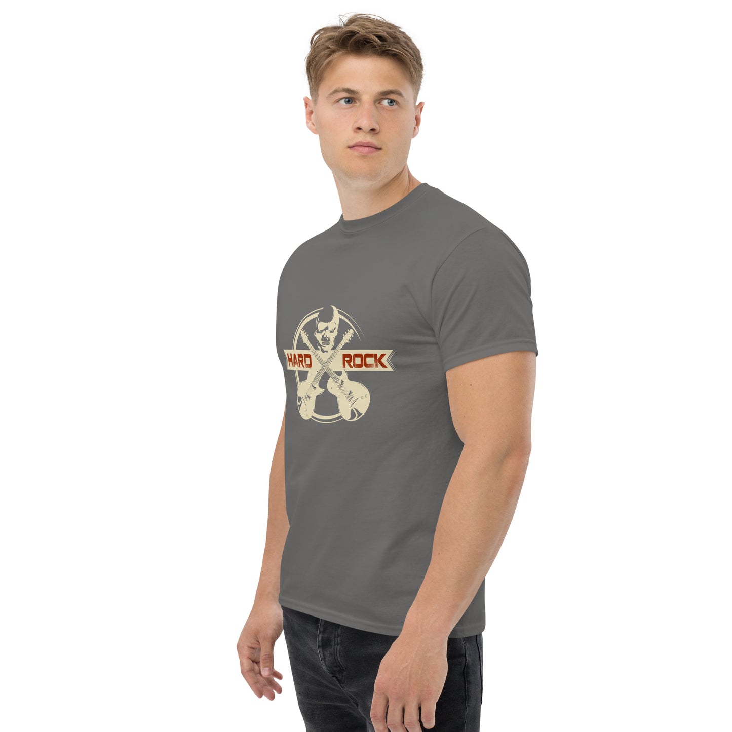 Hard rock guitars Unisex classic tee