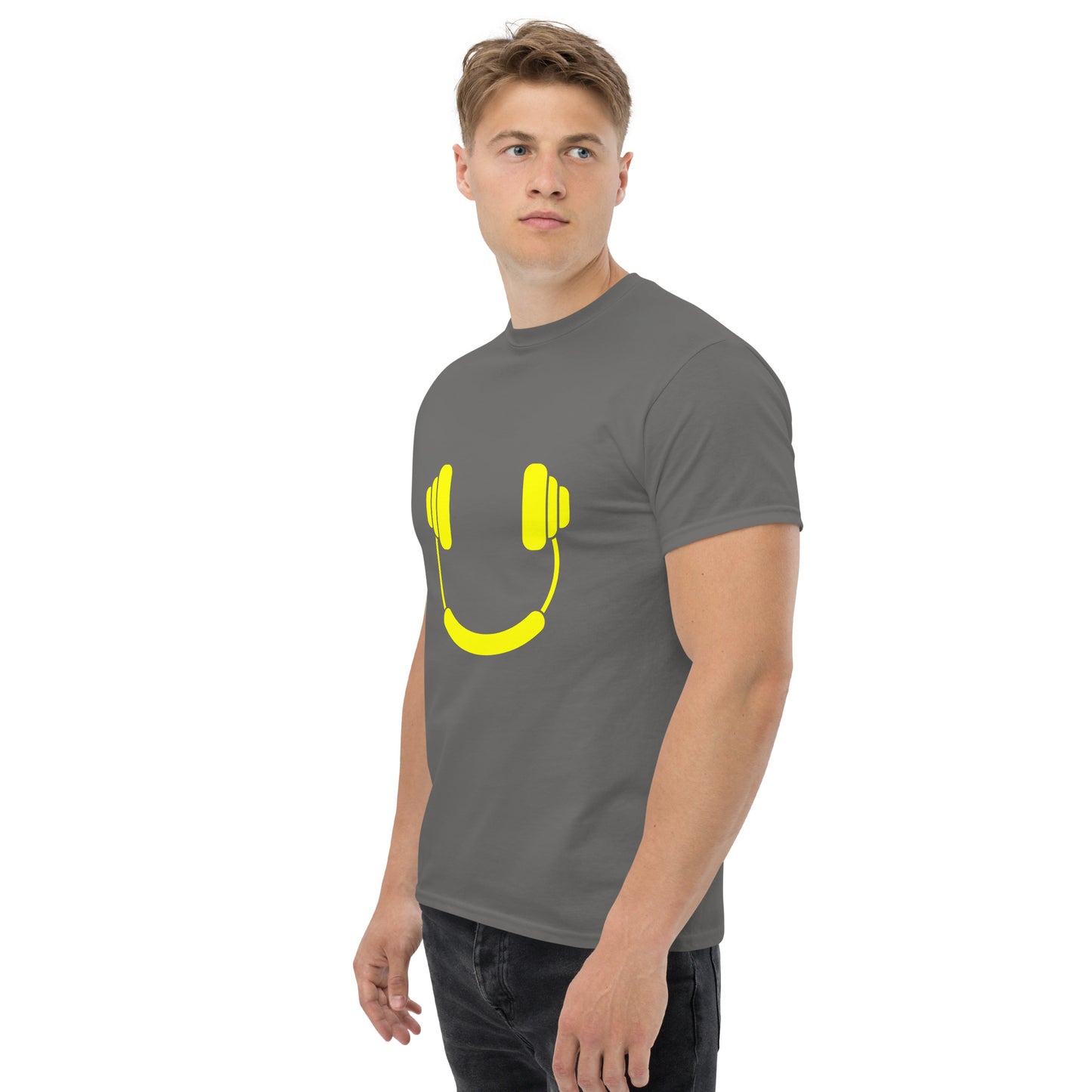 Dj Headset smiley Unisex classic tee