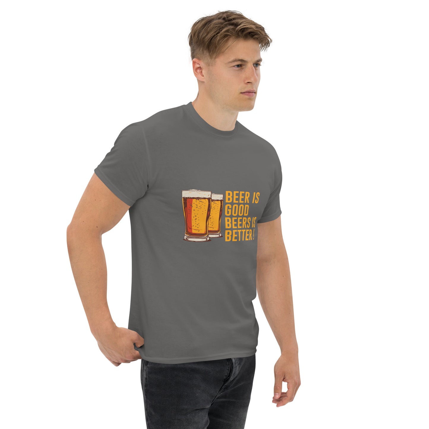 Beers is better Unisex classic tee