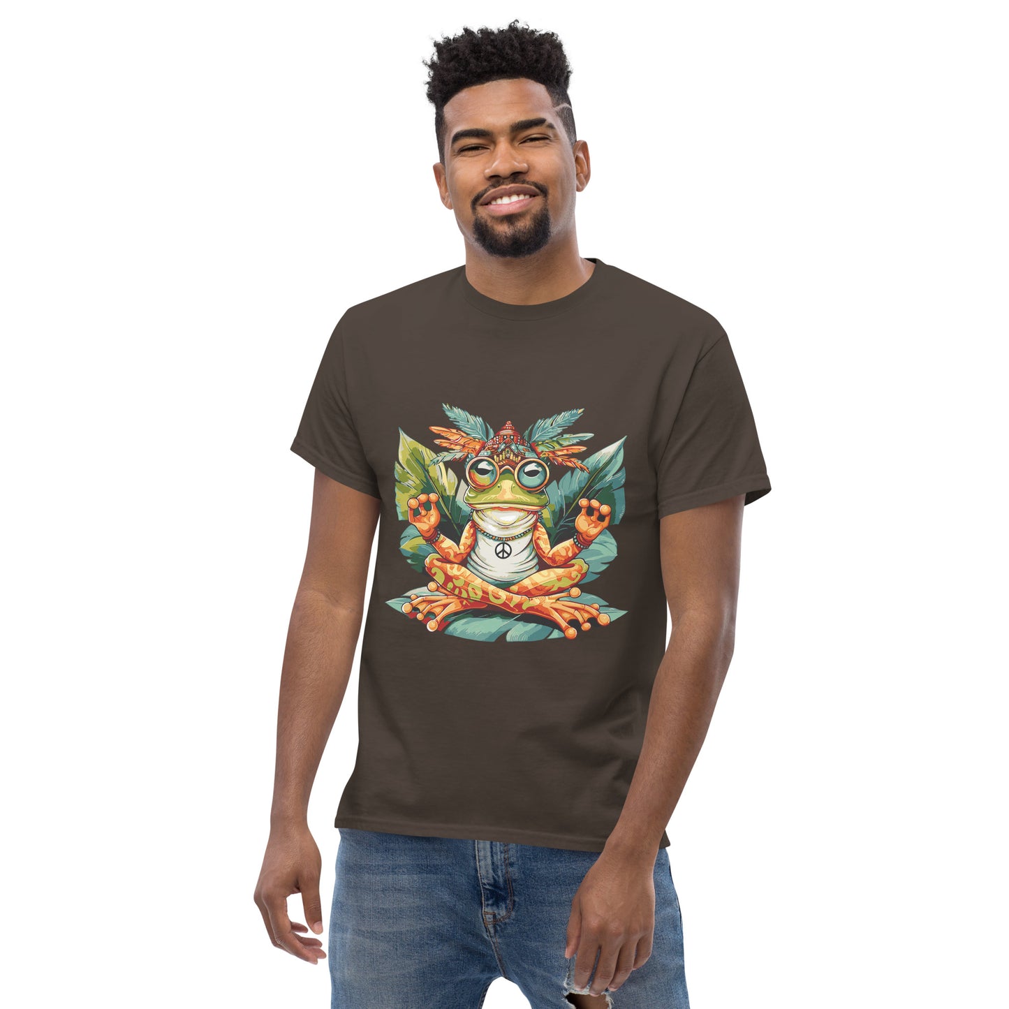 Hippie frog Unisex classic tee