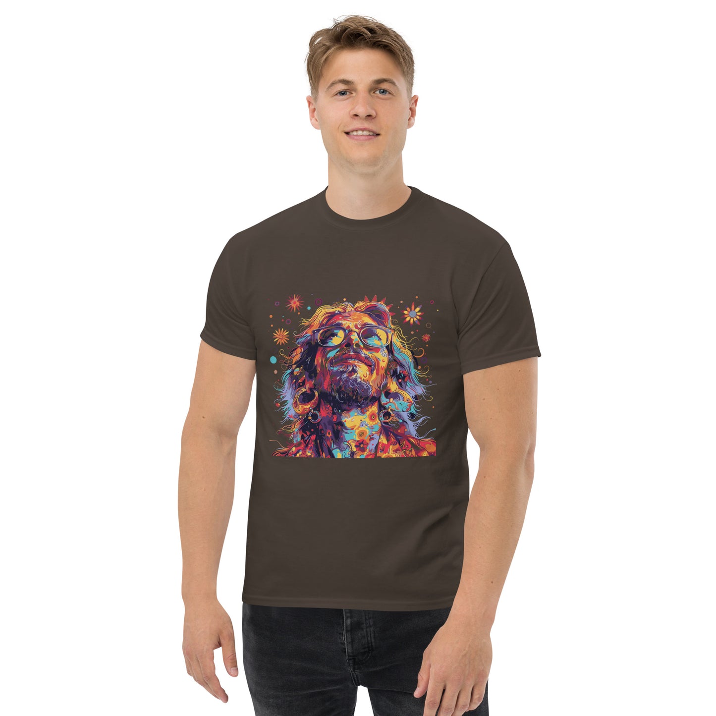 Hippie lookin up Unisex classic tee