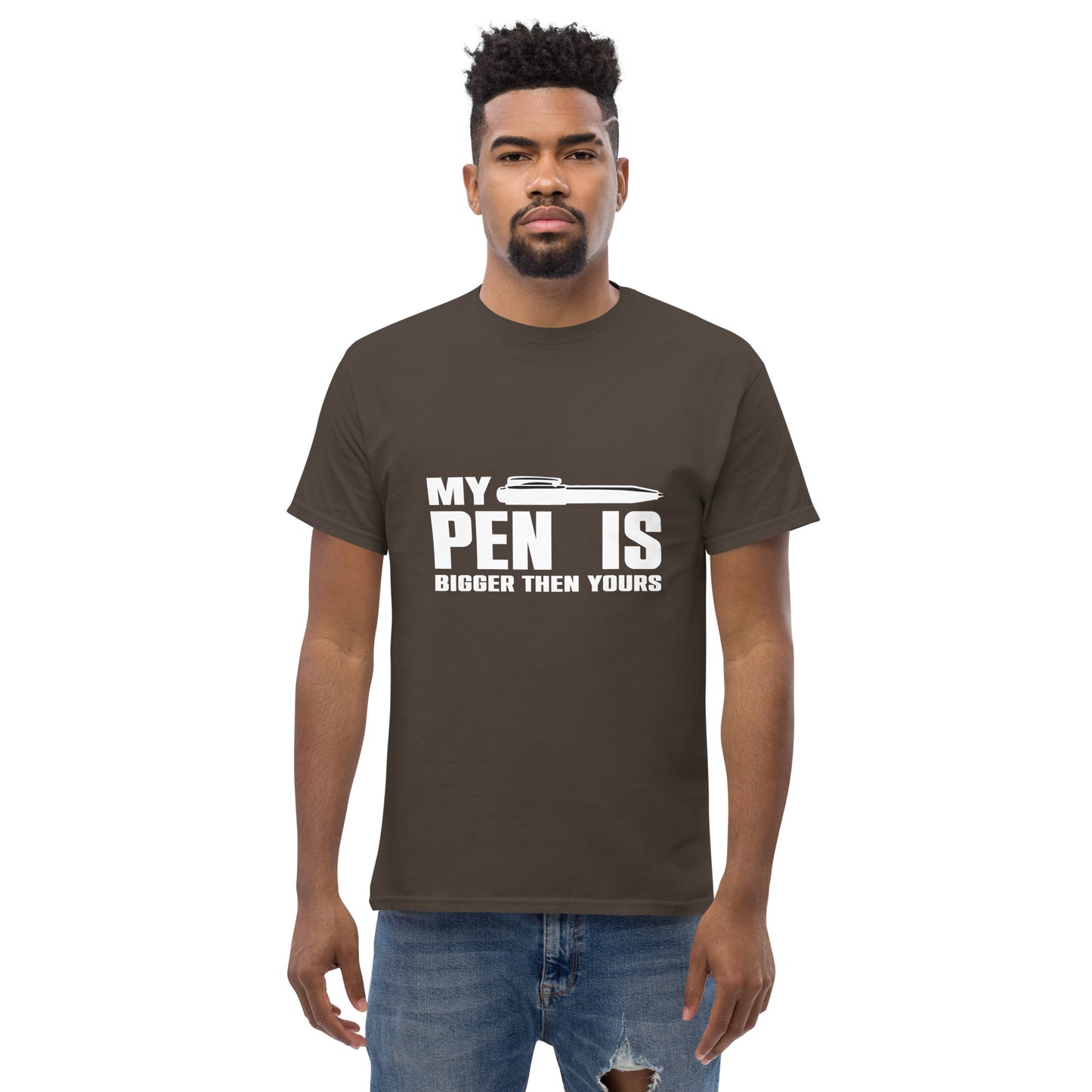 My pen ie bigger Unisex classic tee