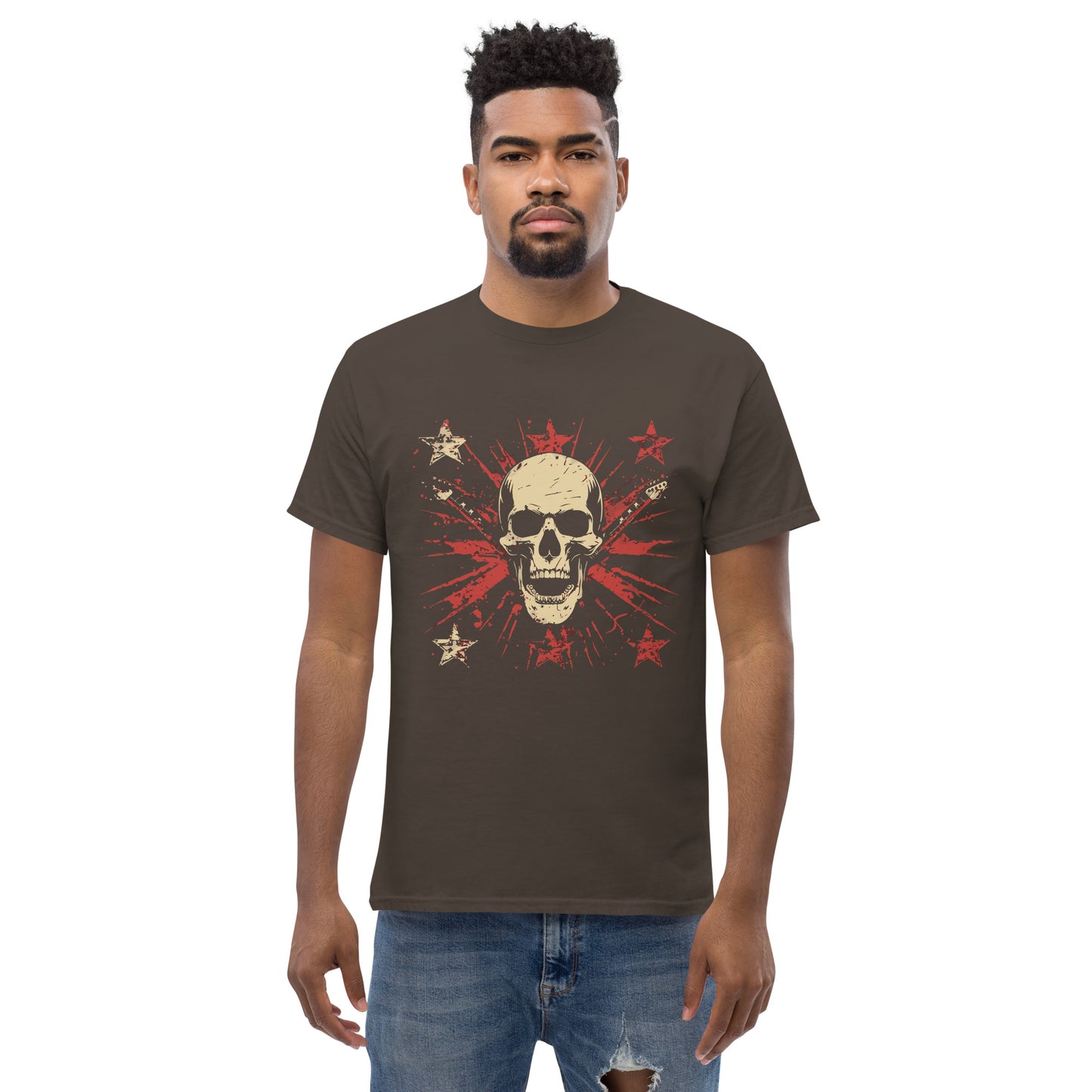 Skull i the stars Unisex classic tee