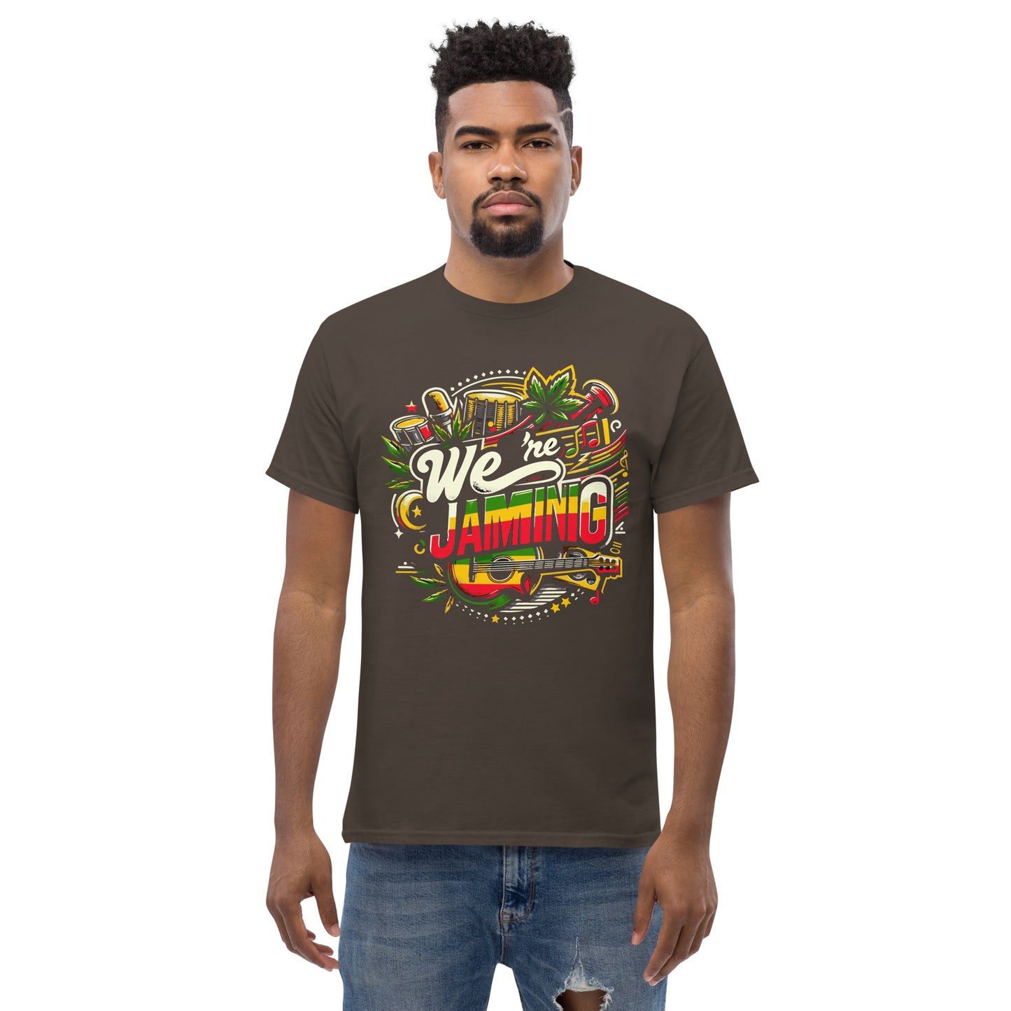 we're jamming reggae Unisex classic tee