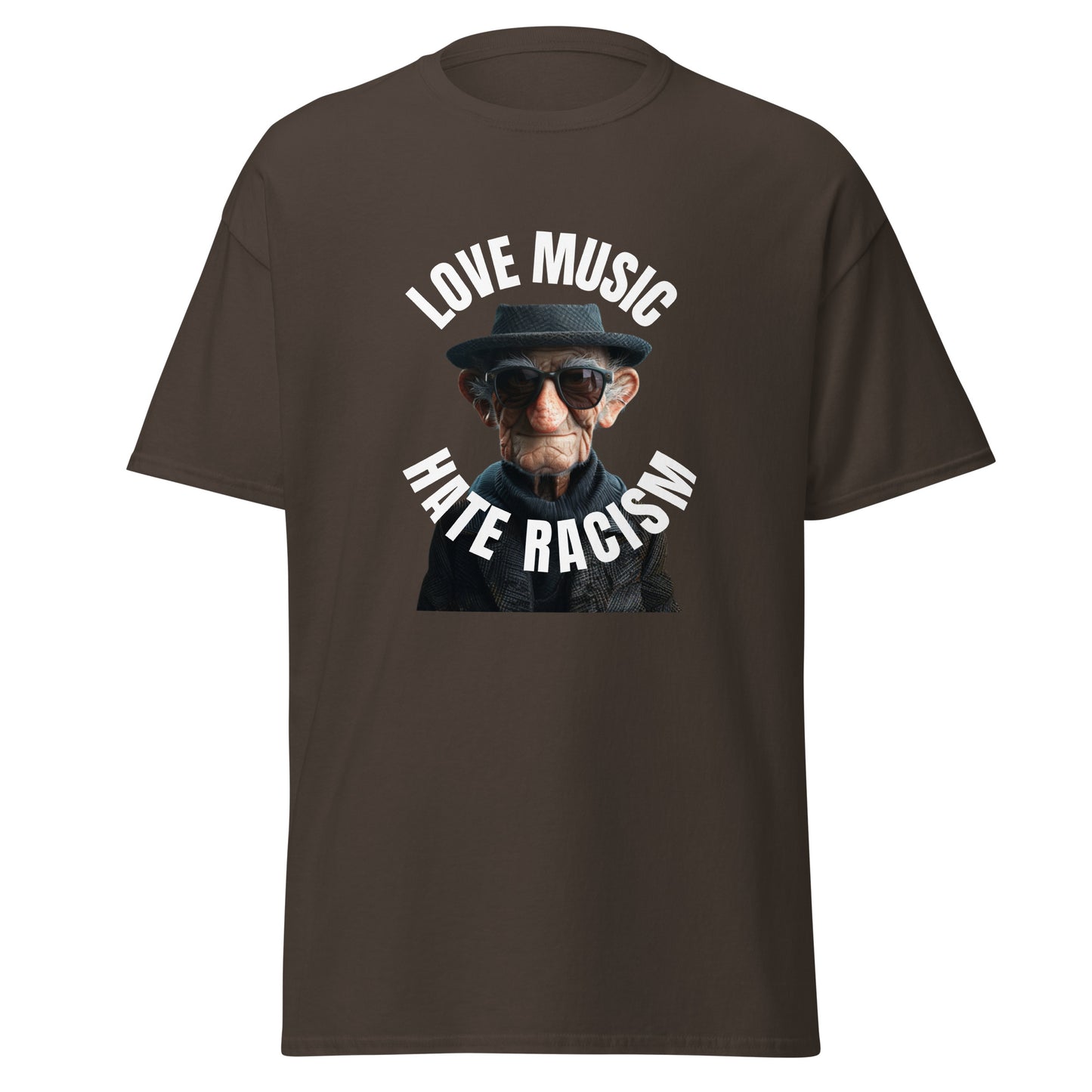 Love Music Hate Racism Unisex classic tee