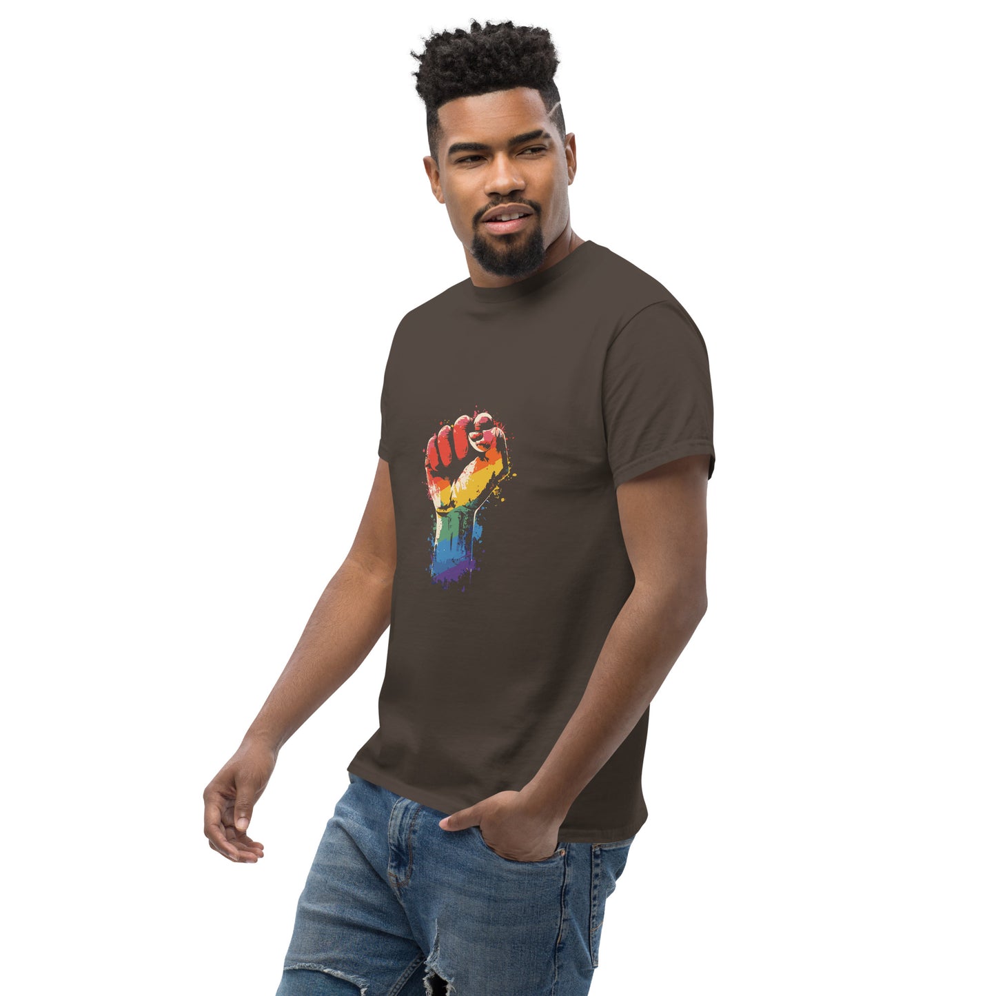 lgtbq fist Unisex classic tee