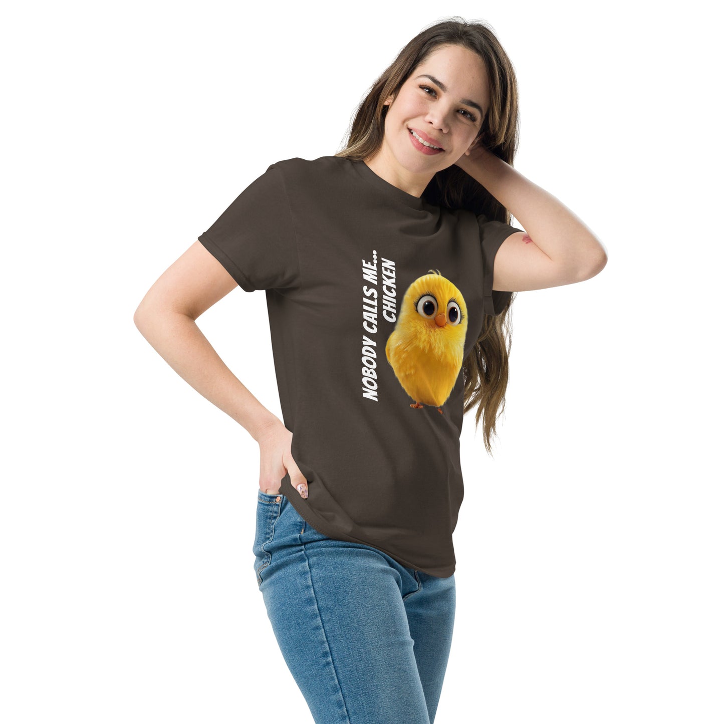 nobody calls me Chicken Unisex classic tee