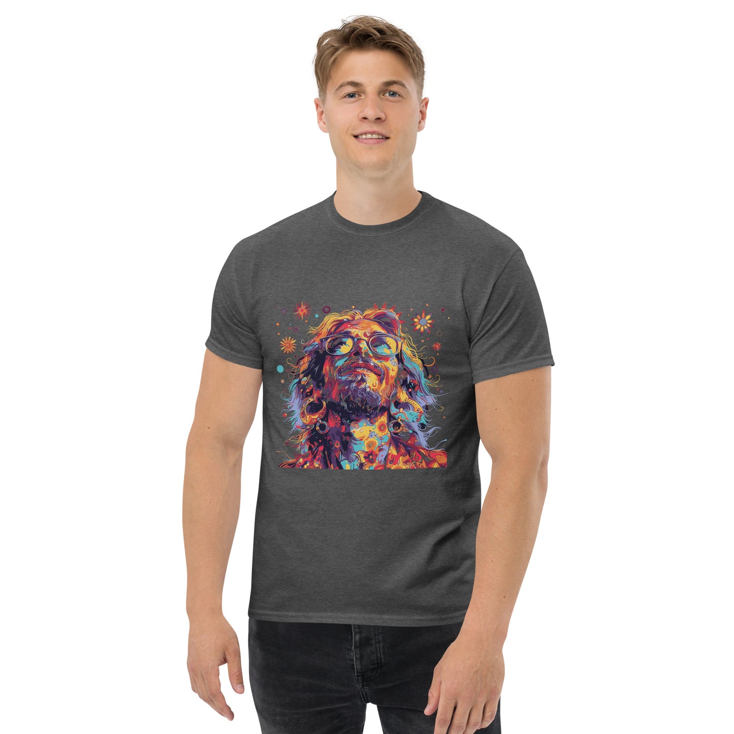 Hippie lookin up Unisex classic tee