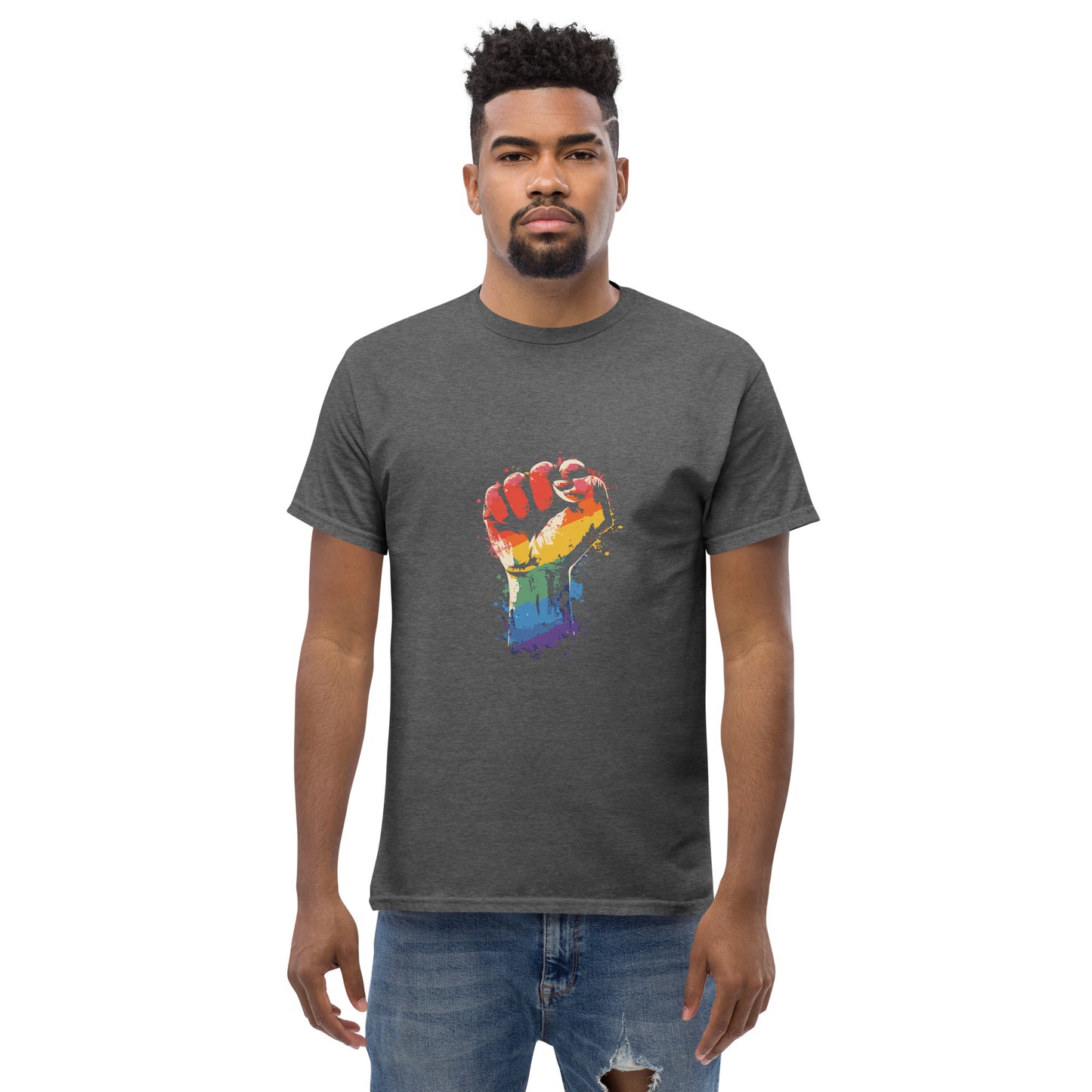 lgtbq fist Unisex classic tee