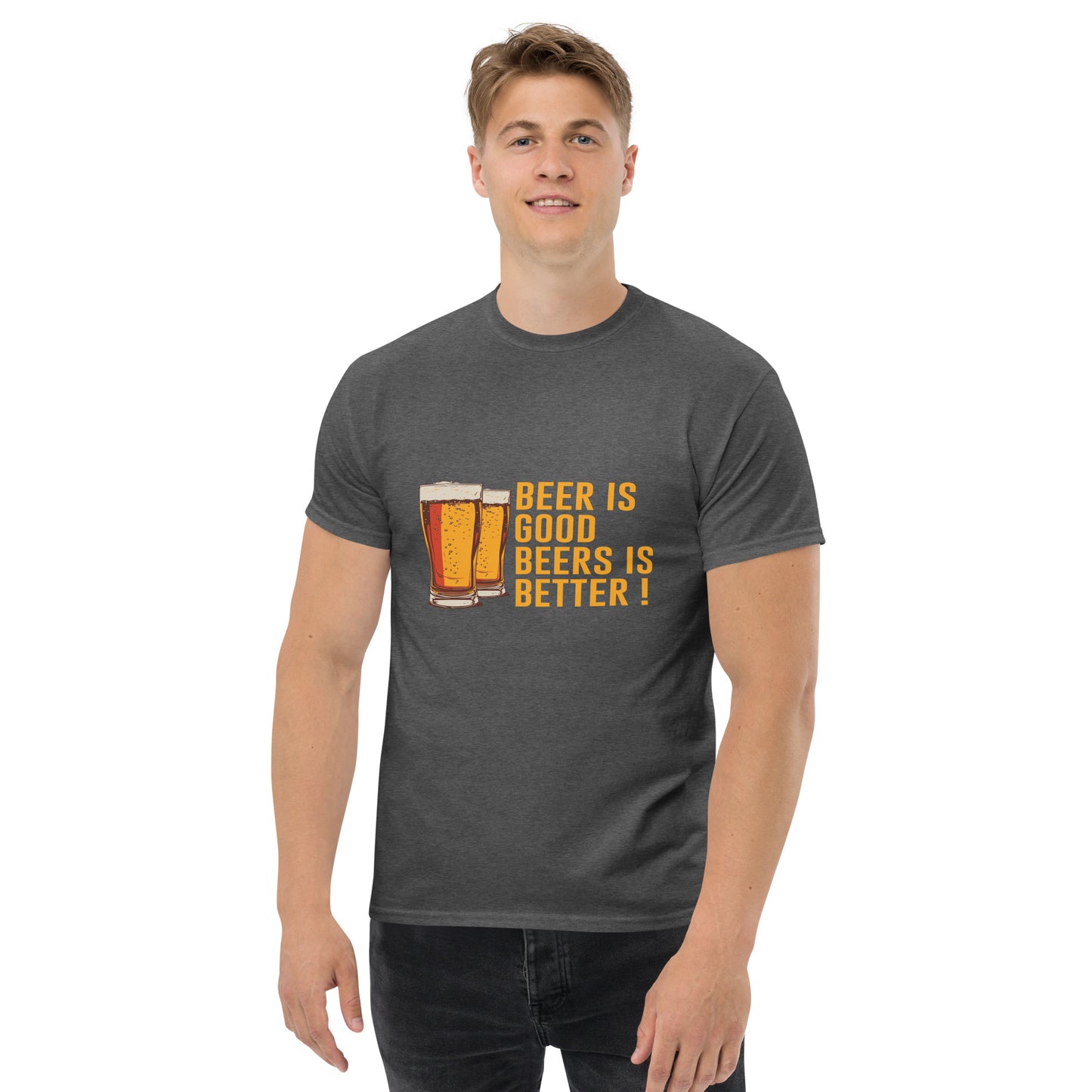 Beers is better Unisex classic tee