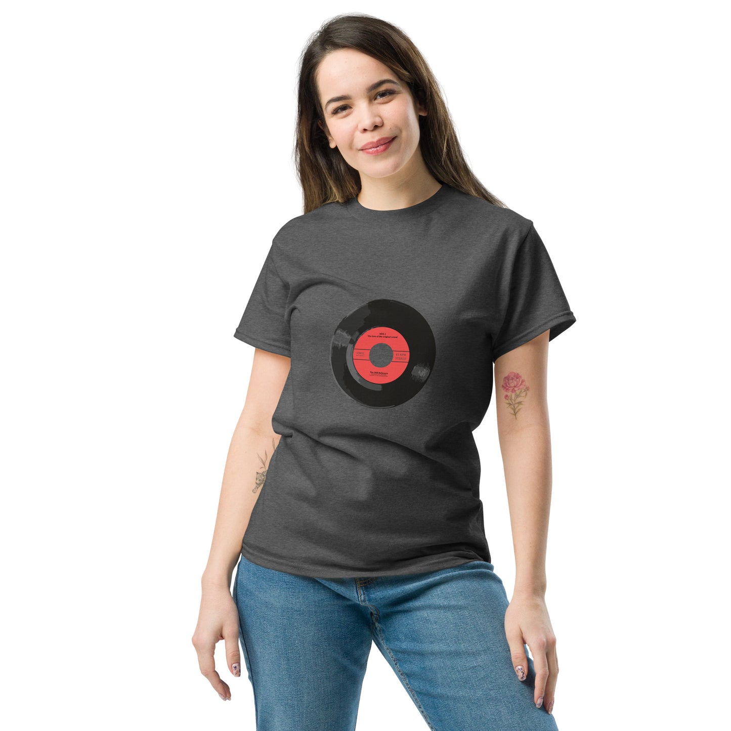 Vinyl single Unisex classic tee